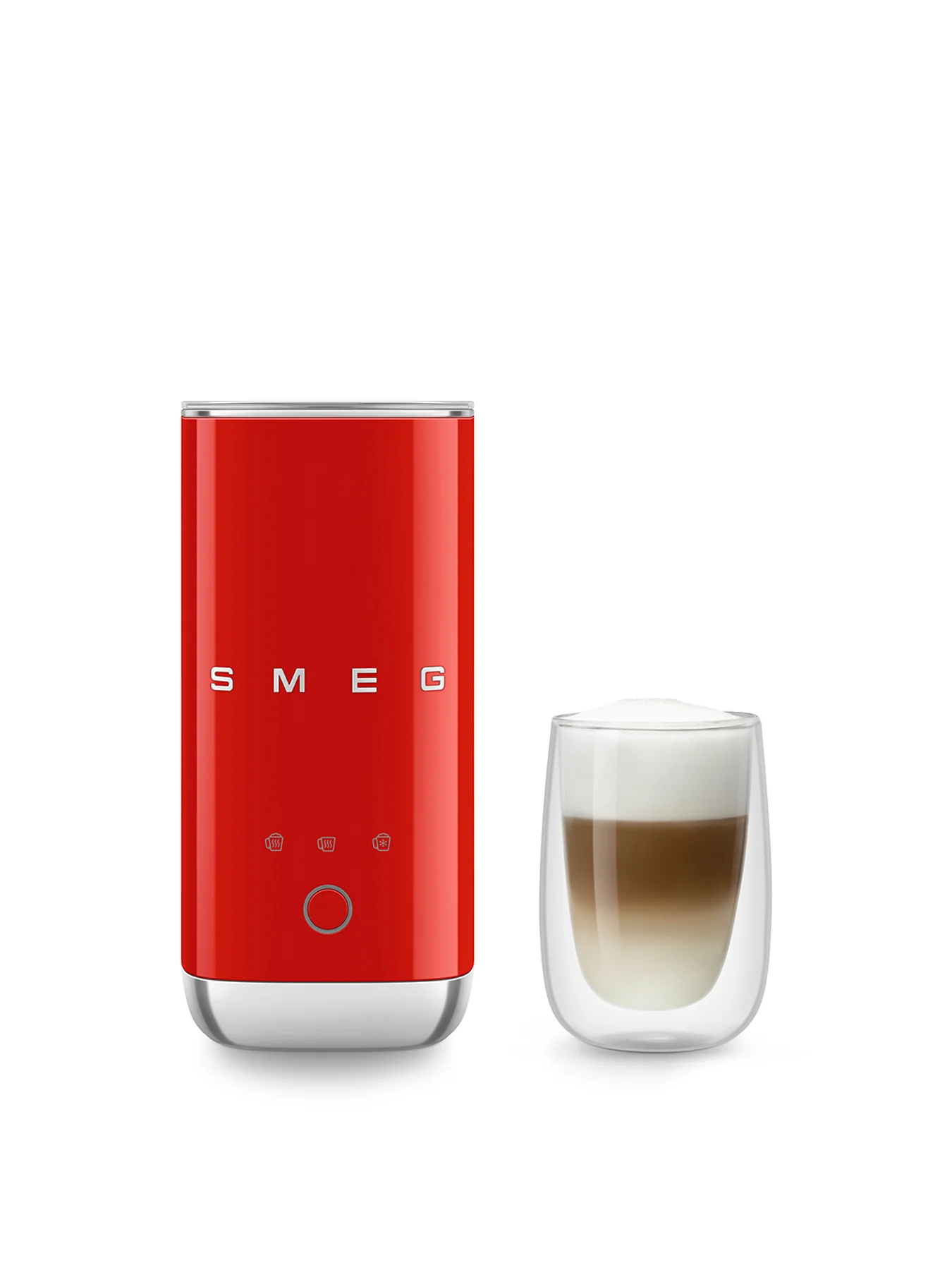 Mini Milk Frother Red - Image 2