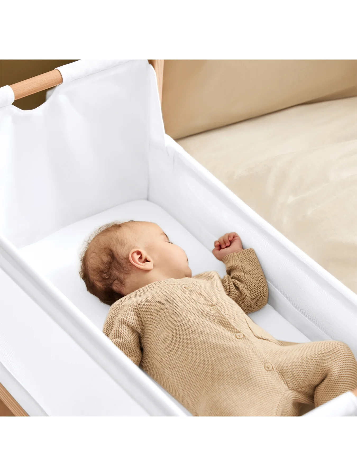 Crib Fitted Sheets 2-Pack White - Image 3