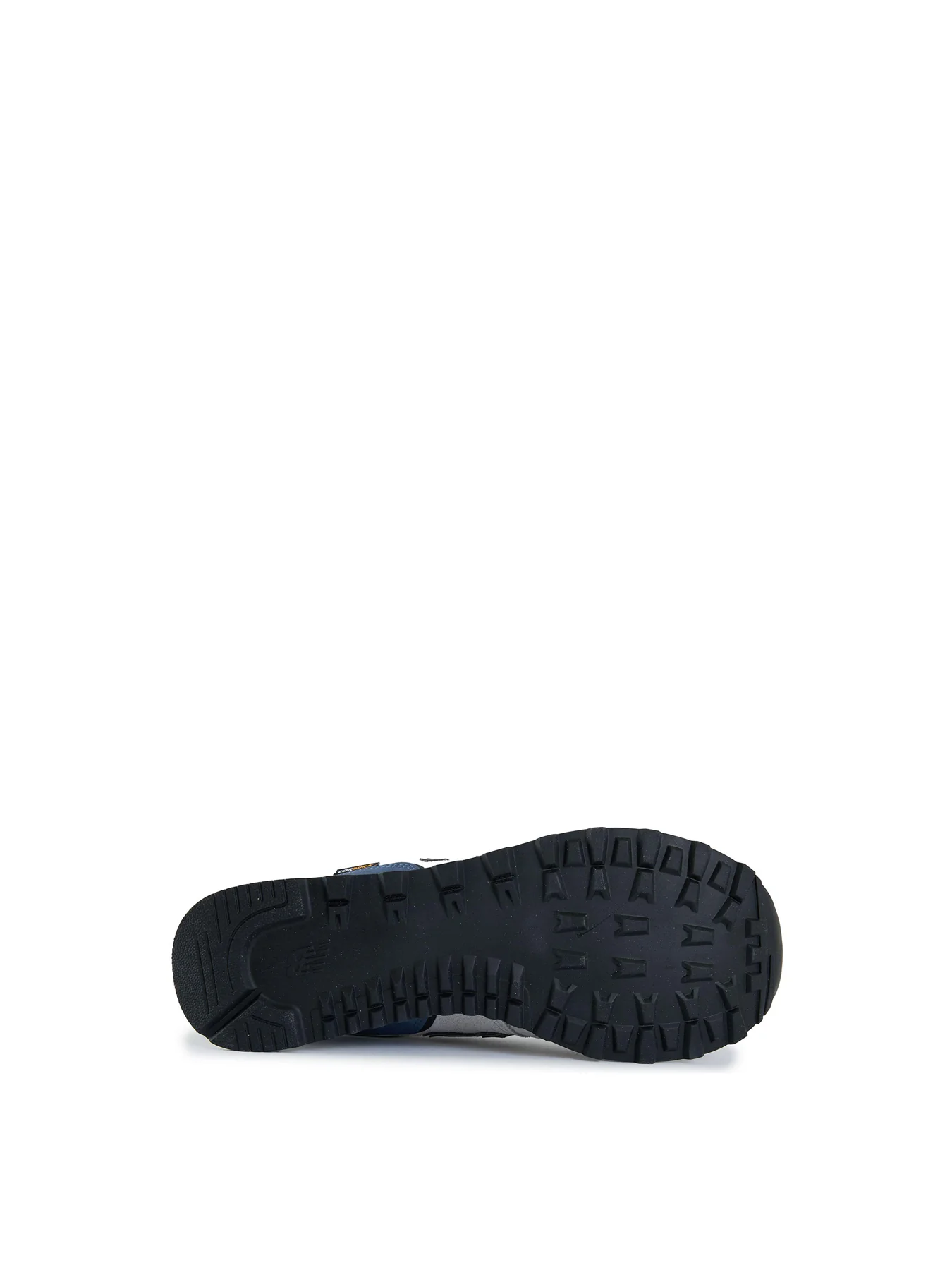 Mens NEW BALANCE 574 Suede Trainers Grey - Image 4