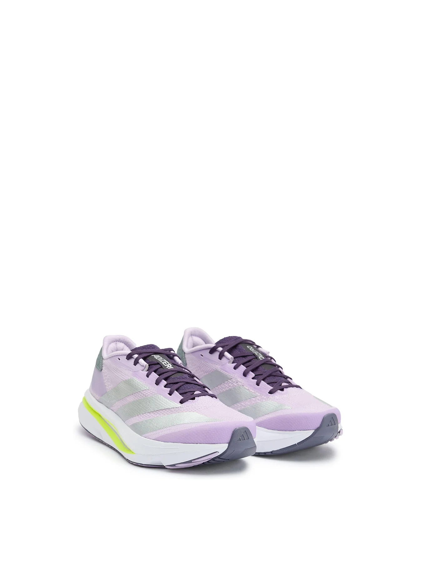 Womens ADIDAS Adizero Sl 2 Nylon Trainers Purple - Image 2