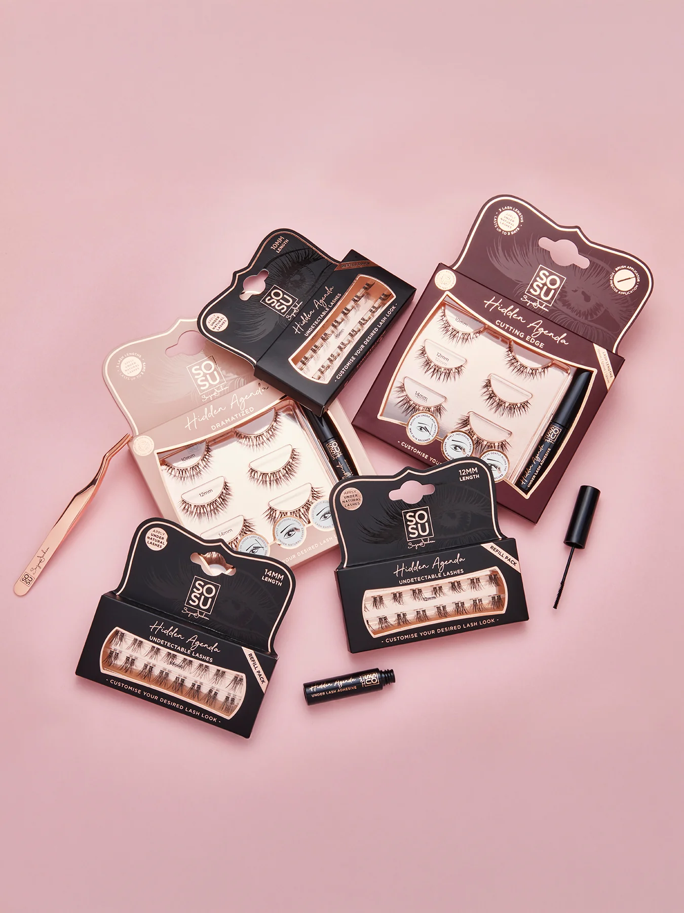 Hidden Agenda Lash Cluster Refills 12mm - Image 2