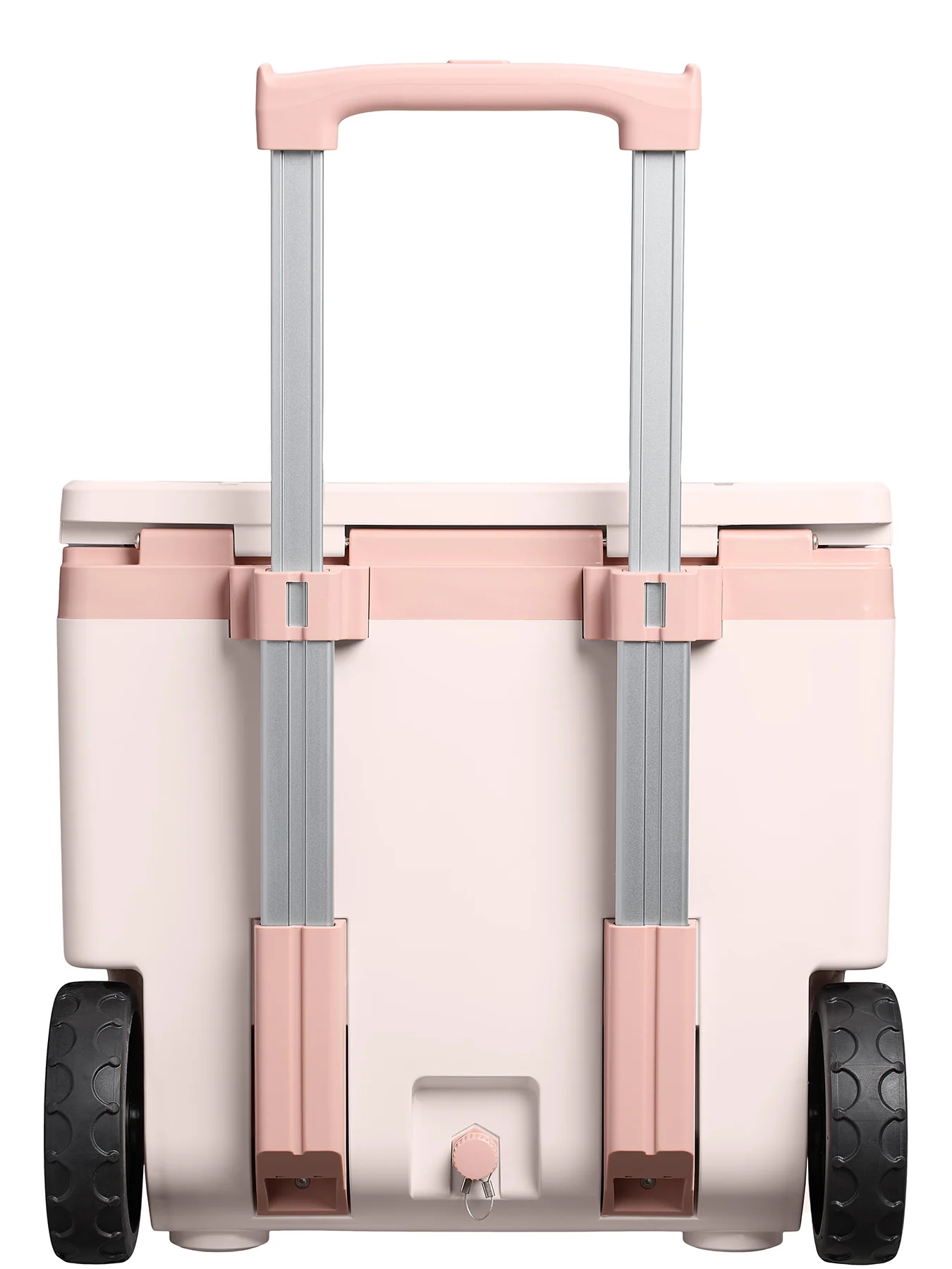 Cold For Days Wheeled Outdoor Cooler 47L Pink - Image 3