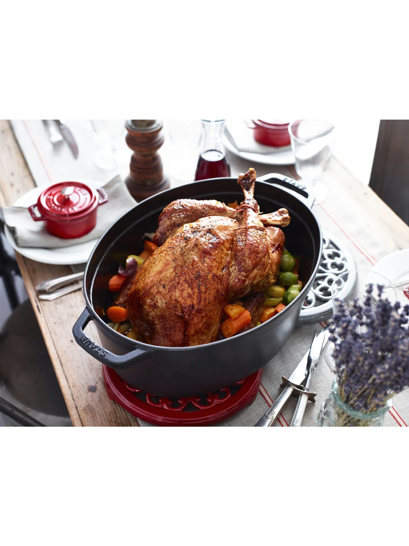 Oval Cast Iron Cocotte - Image 4