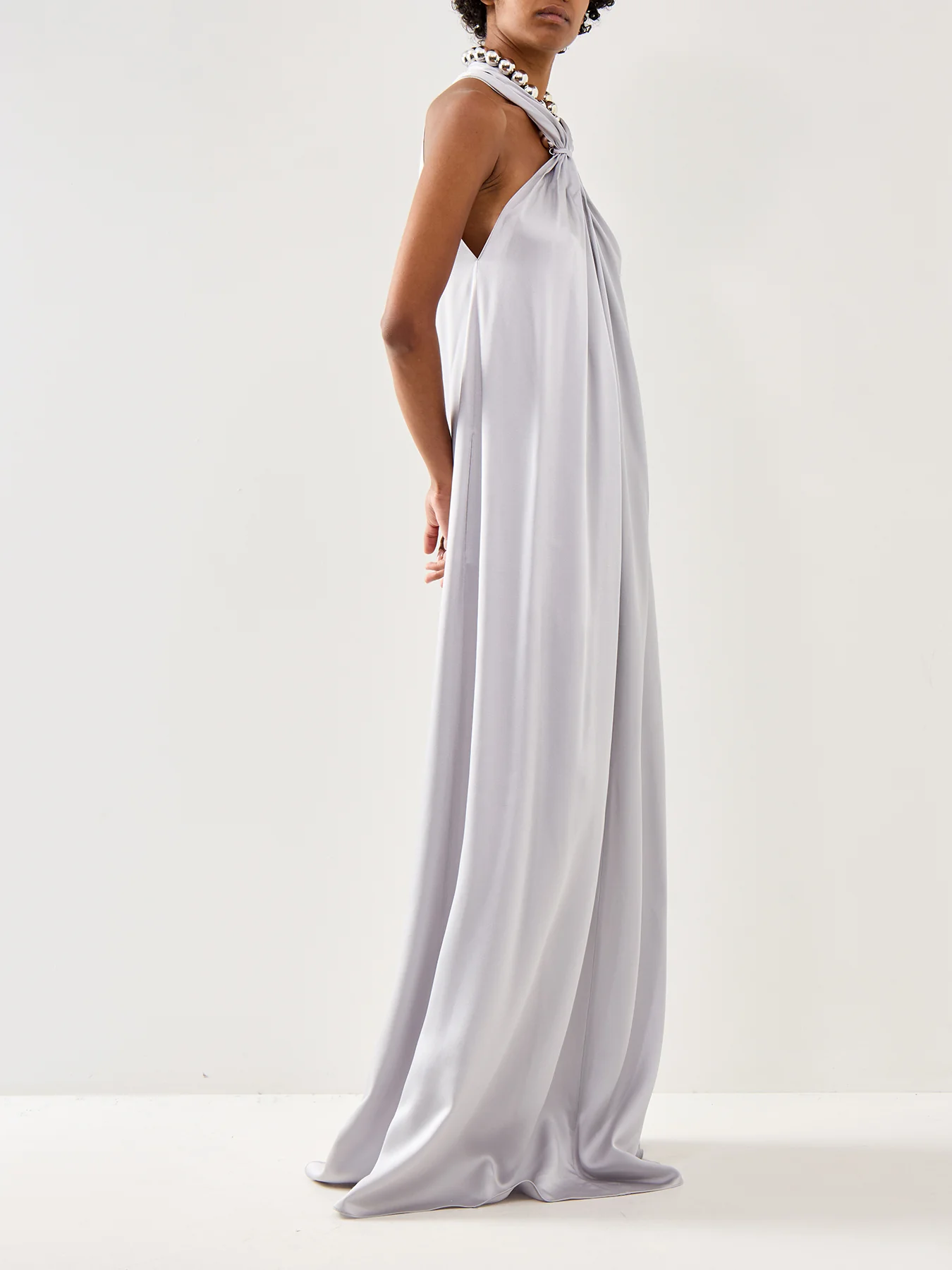 Sphere Emb Gown Pearl Blue Pearl Blue - Image 4