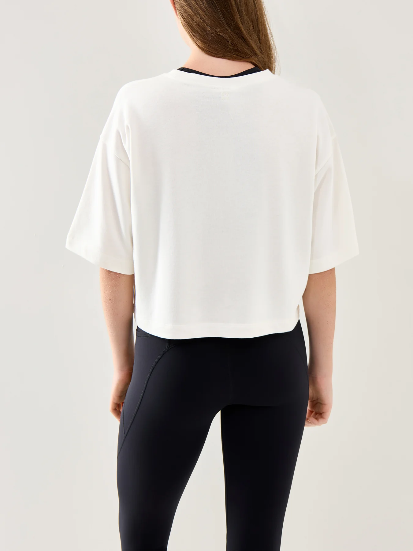 After Class Short Sleeve Sweatshirt Lily White - Image 5
