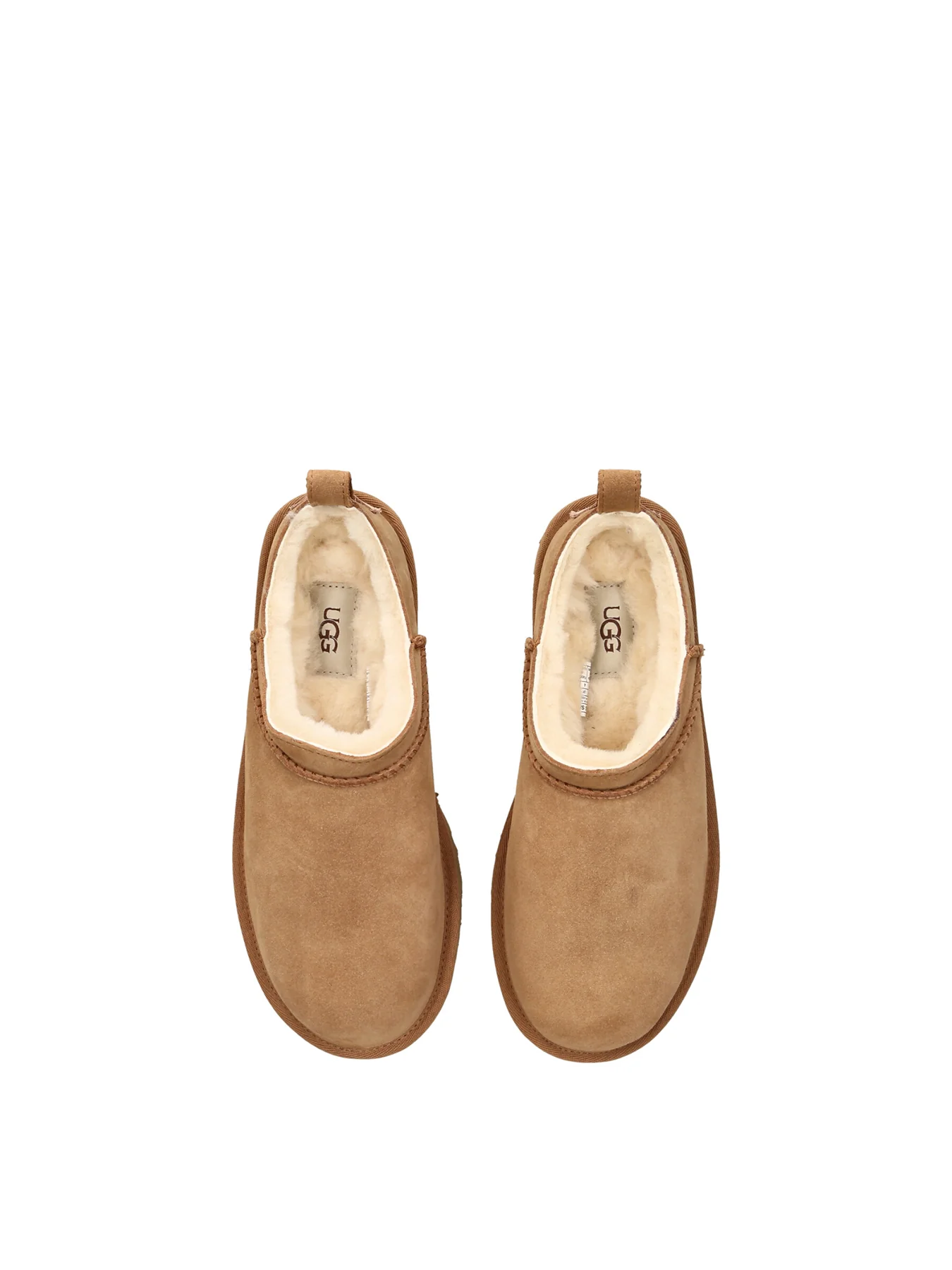 Womens Classic Micro Boots Tan - Image 2