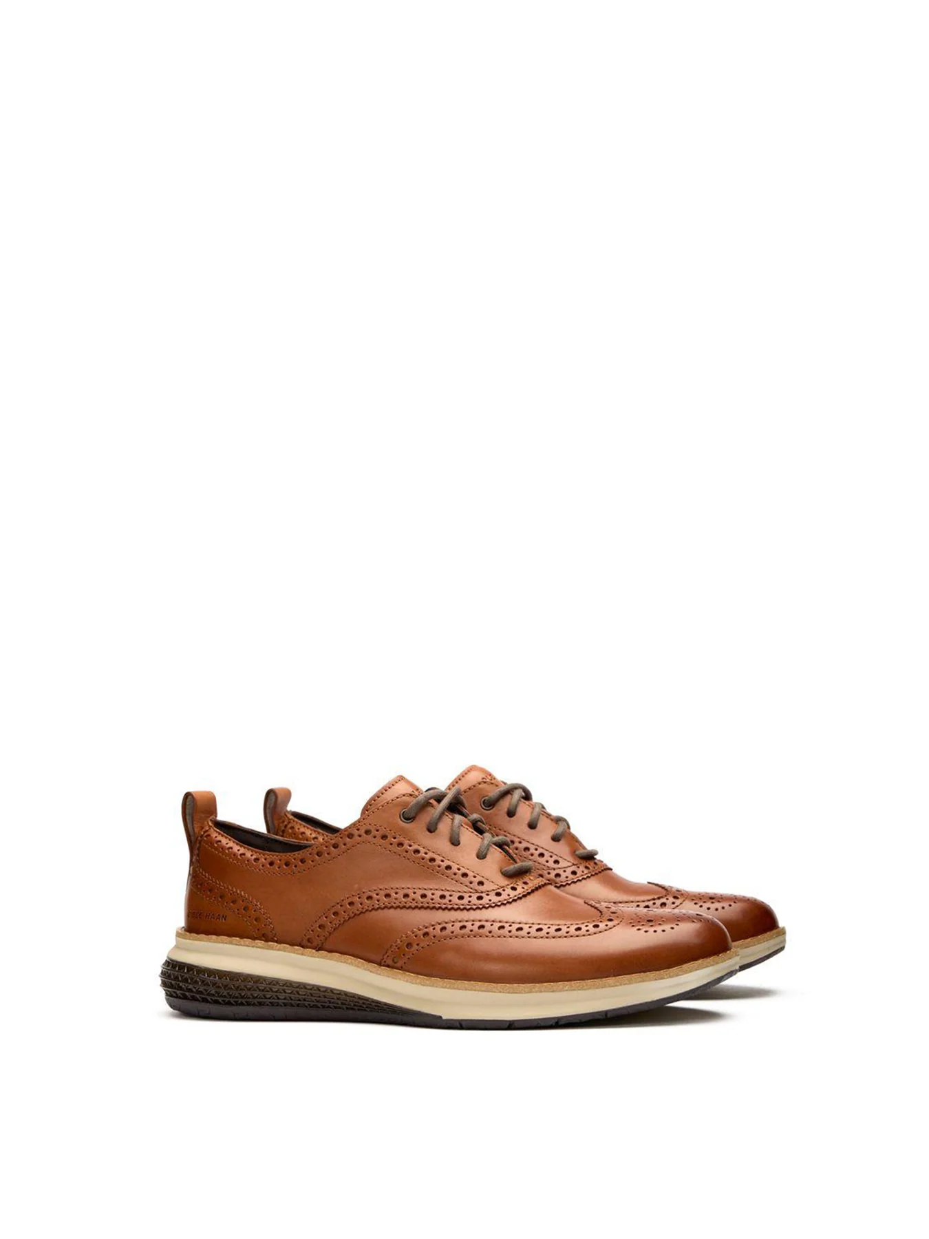 Original Grand Energy Weave Wingtip Shoes Tan - Image 2