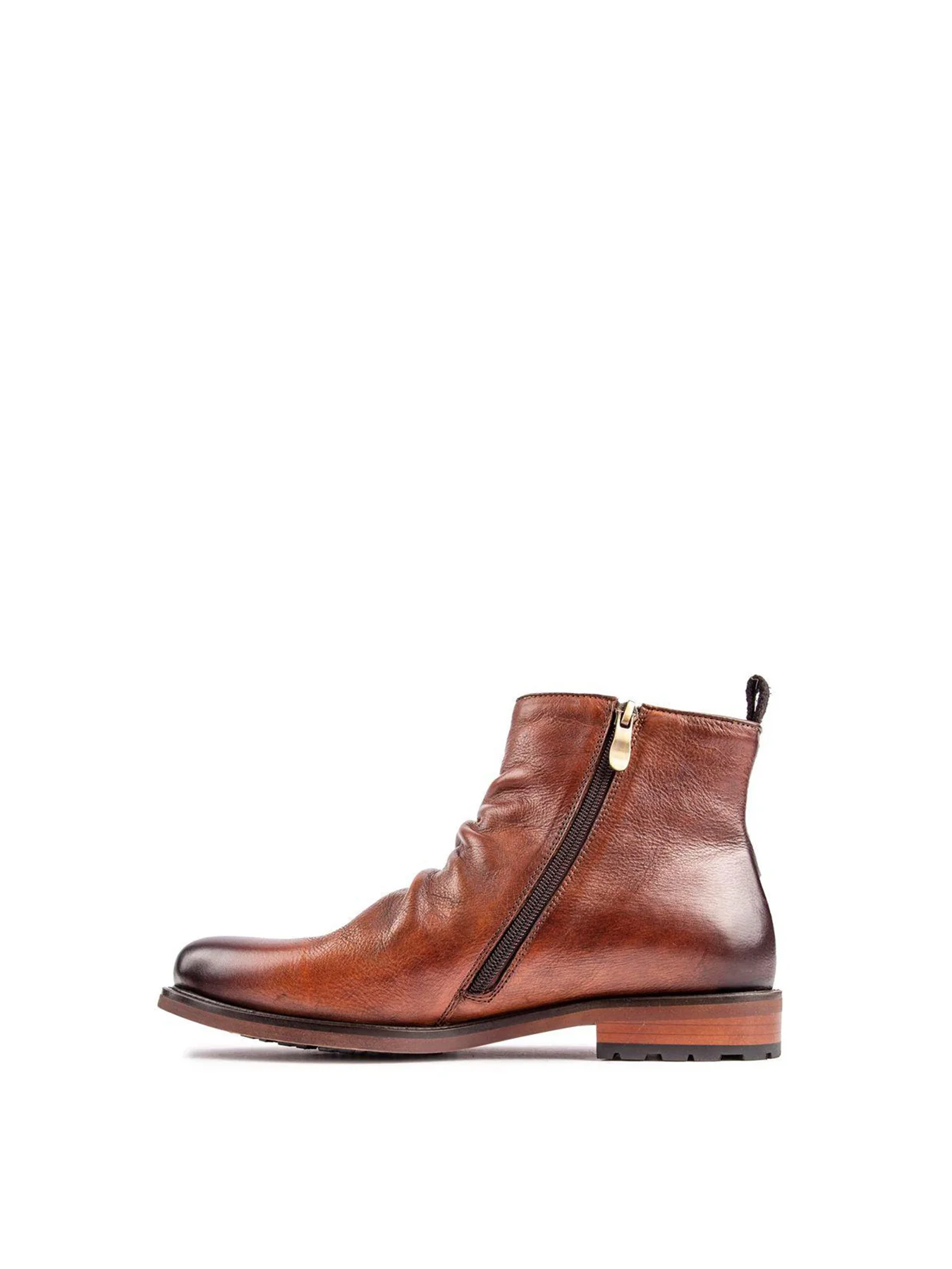 Axe Inside Zip Boots Tan - Image 4