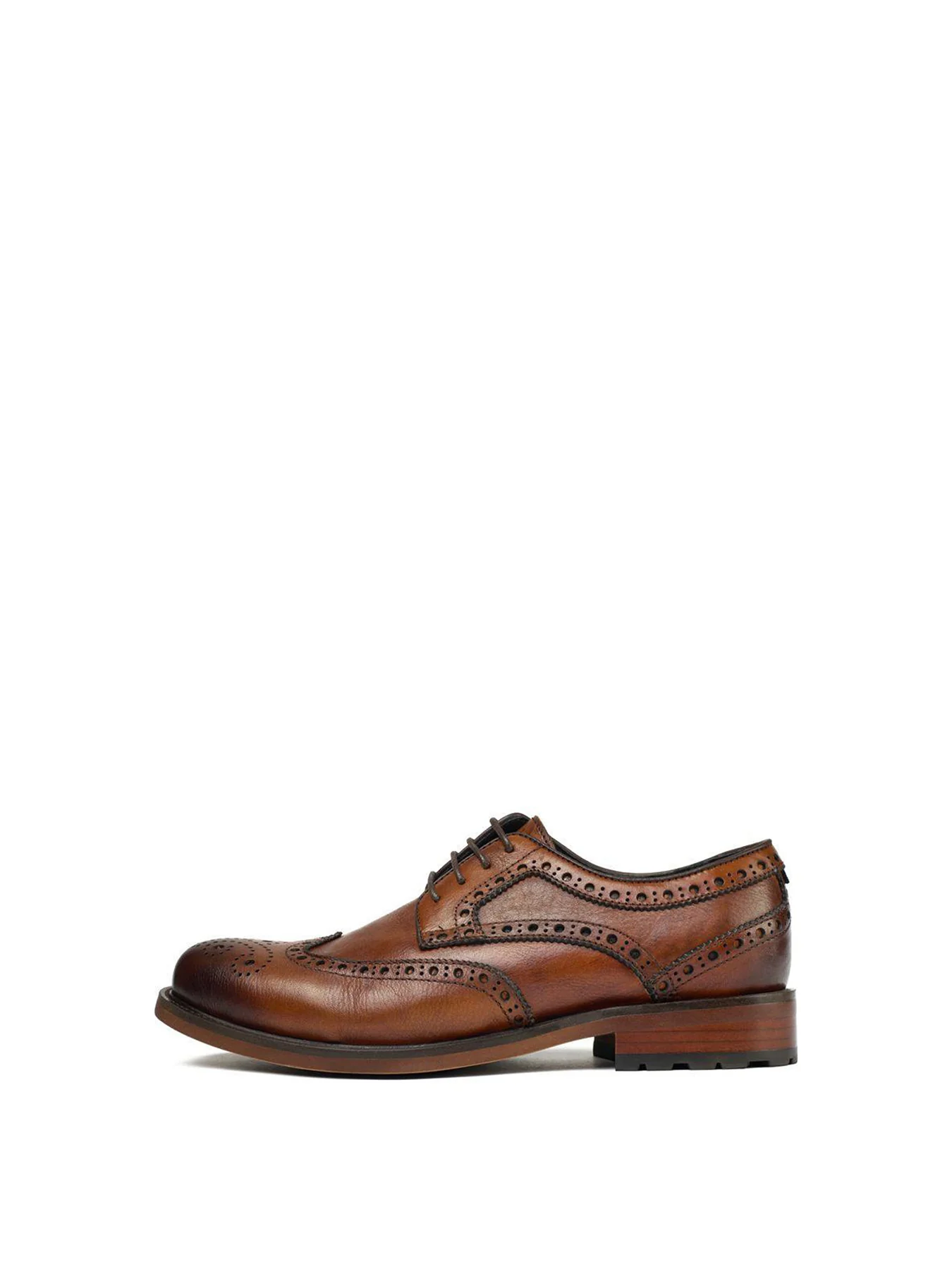 Caliper Brogue Shoes Tan - Image 2