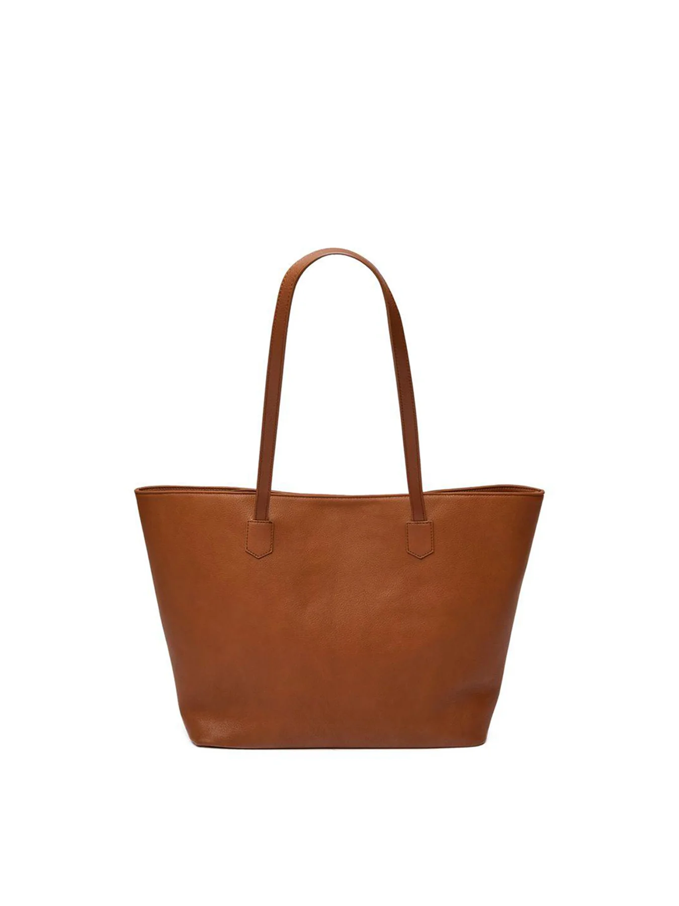 Hazel Vegan Tote Bag Tan - Image 2