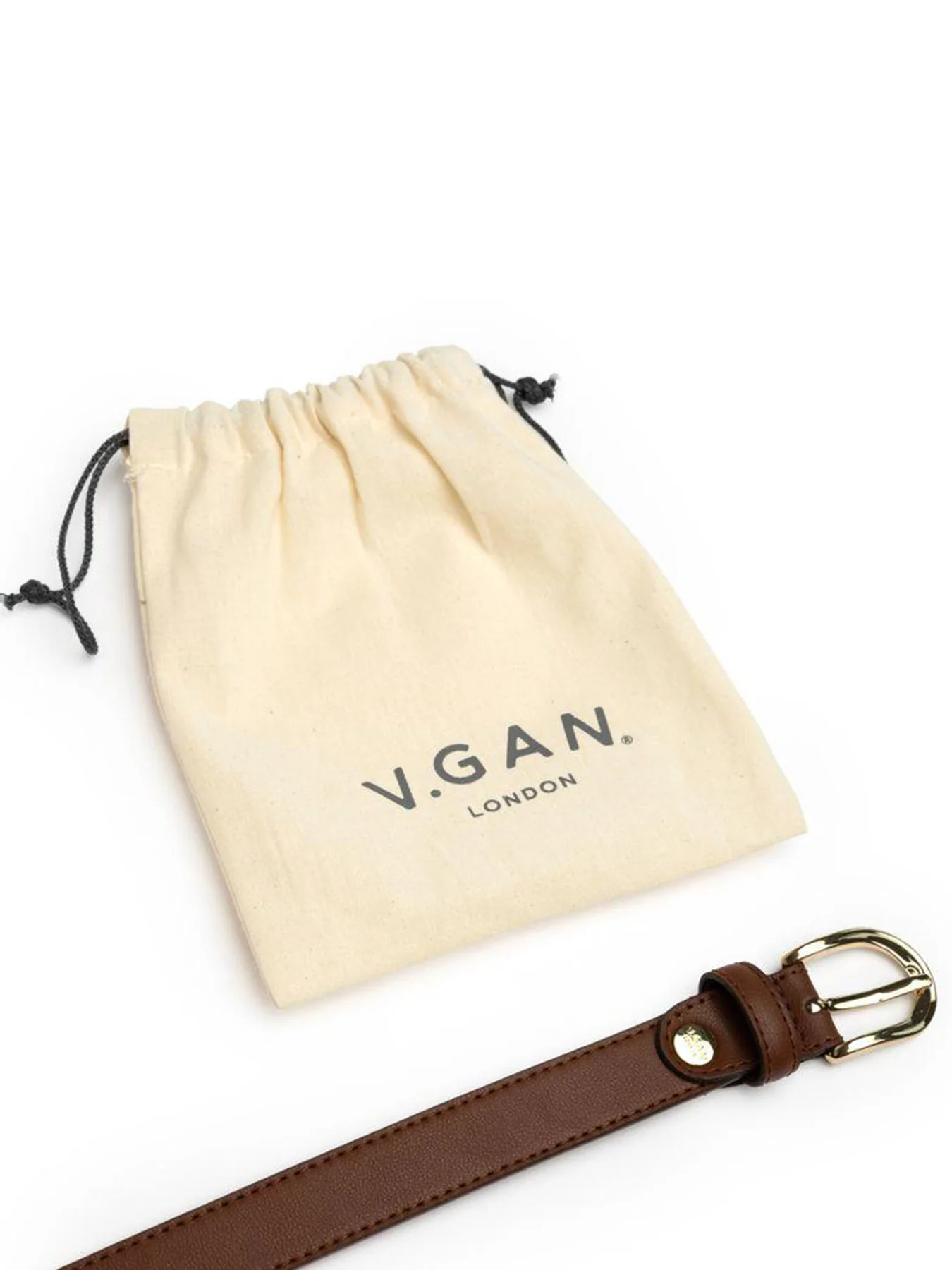 Vegan Tan Belt - Image 3
