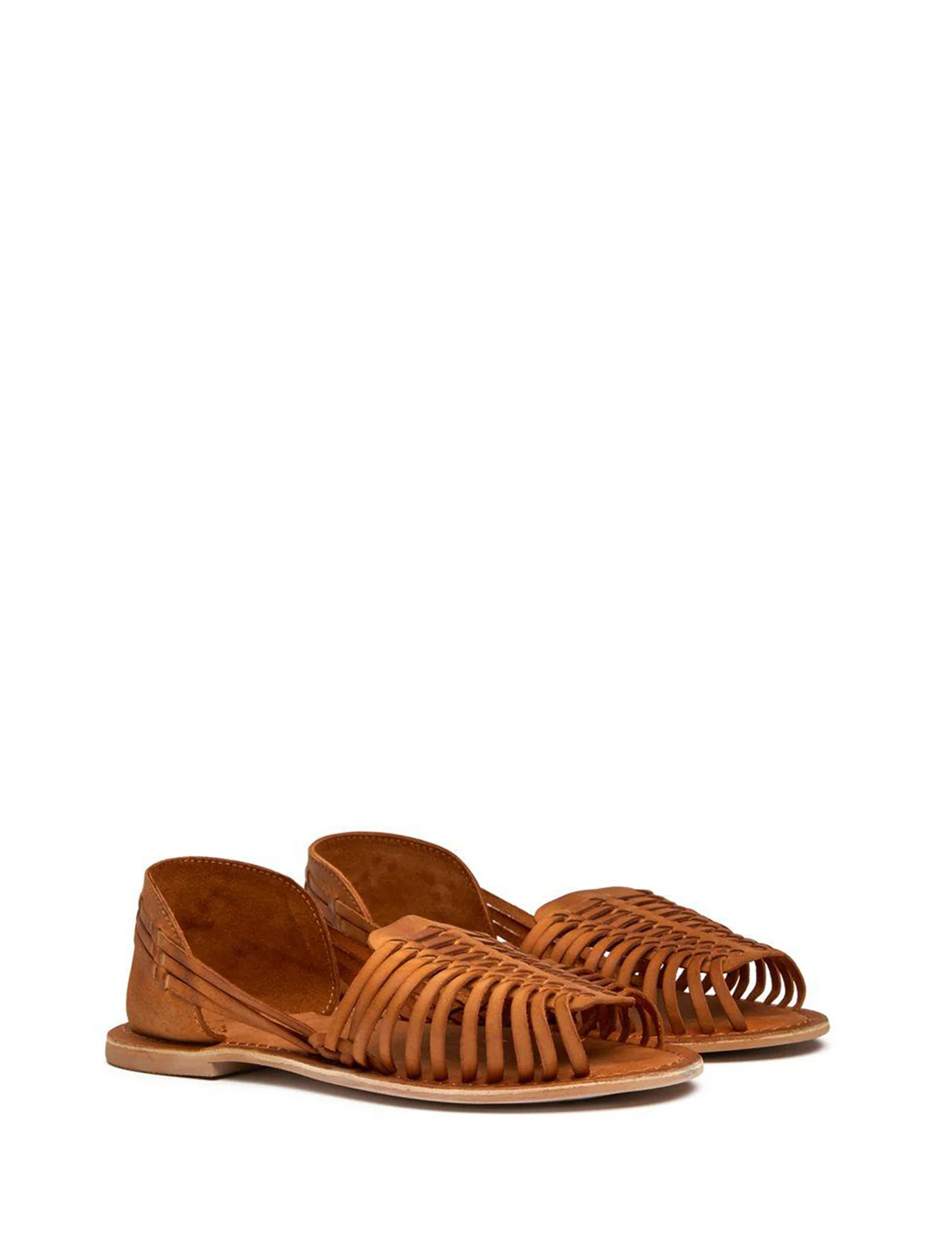 Devin Huarache Sandals Tan - Image 2