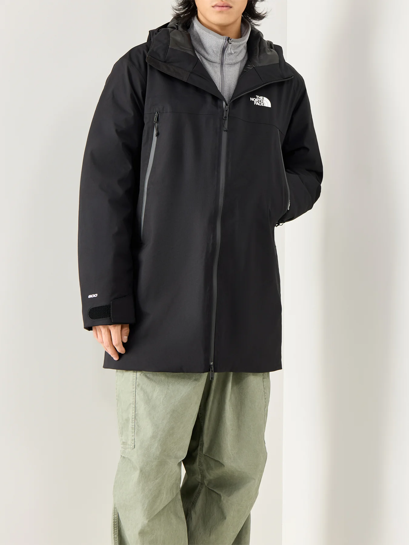 Mountain Range Down Parka Black - Image 4