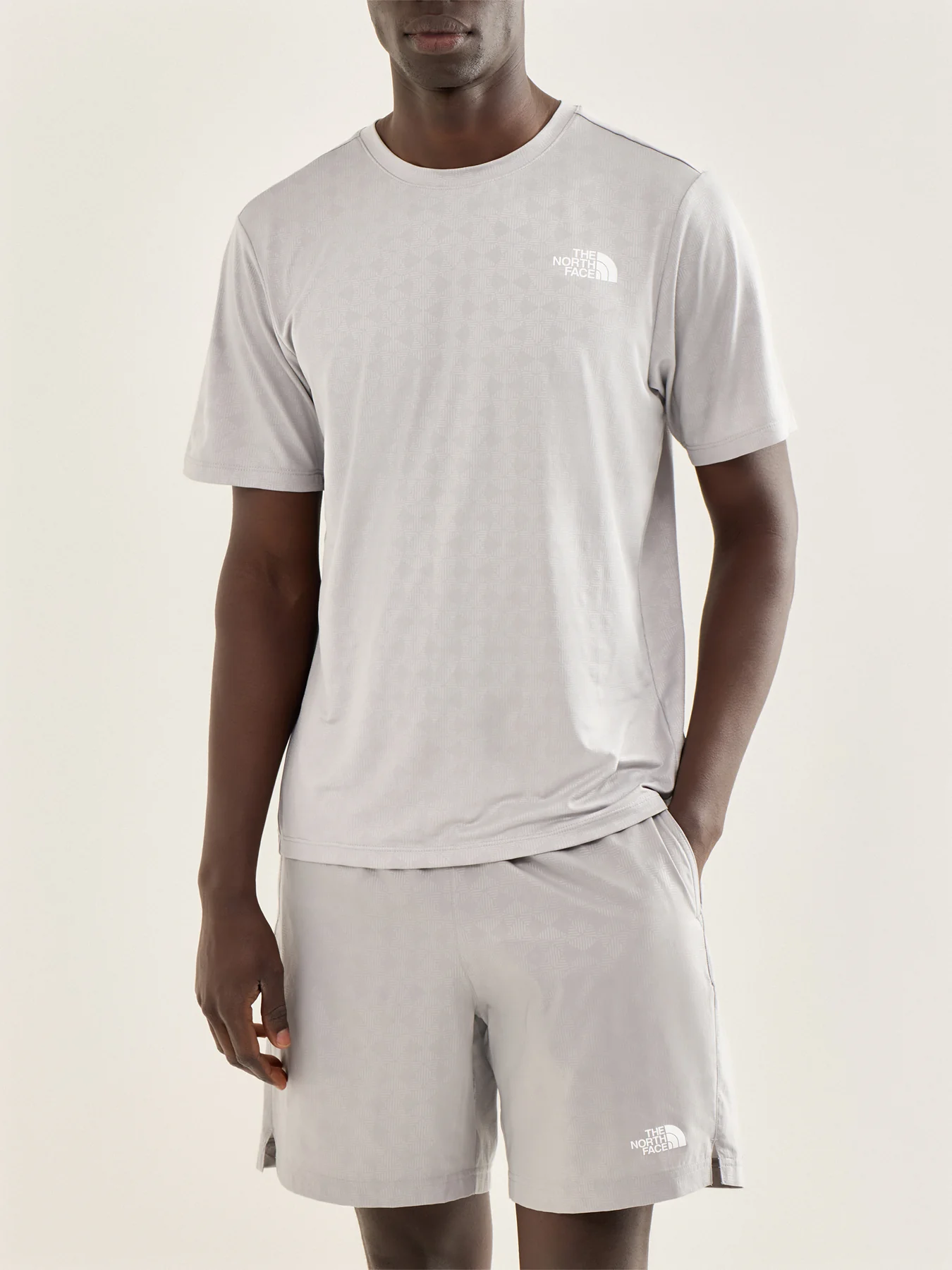 Pentadome Embossed Reg Short Slee Meld Grey - Image 4