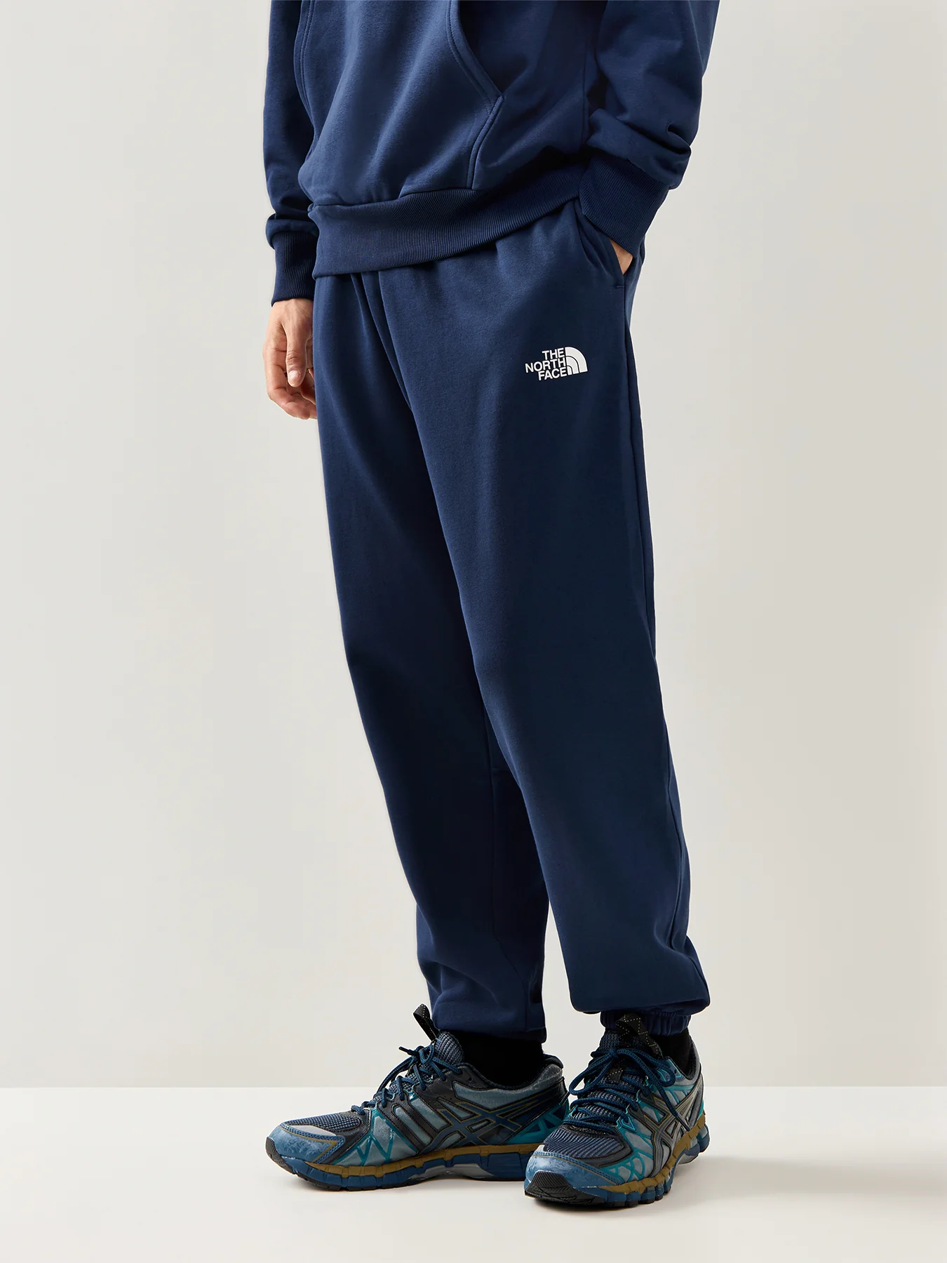 Simple Dome Regular Tapered Jogger Summit Navy - Image 4