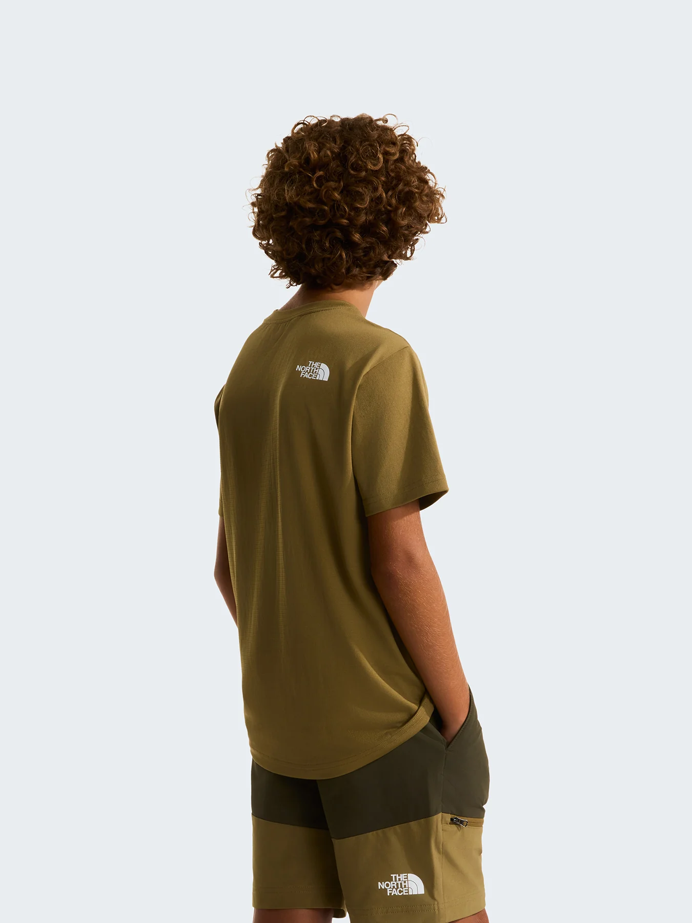 Kids' 24/7 Performance T-Shirt Brown - Image 5