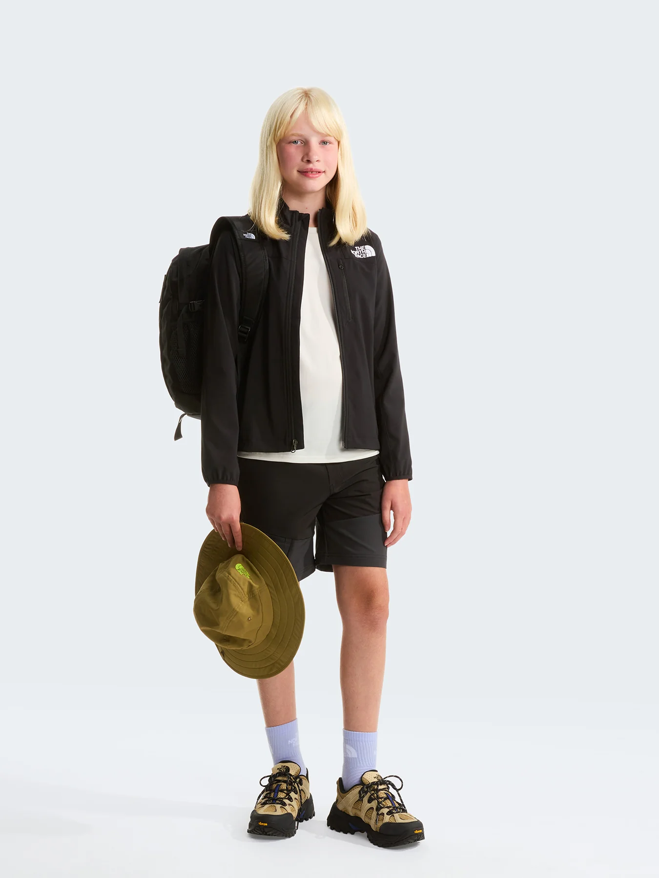 Kids' Nimble Jacket Black - Image 3