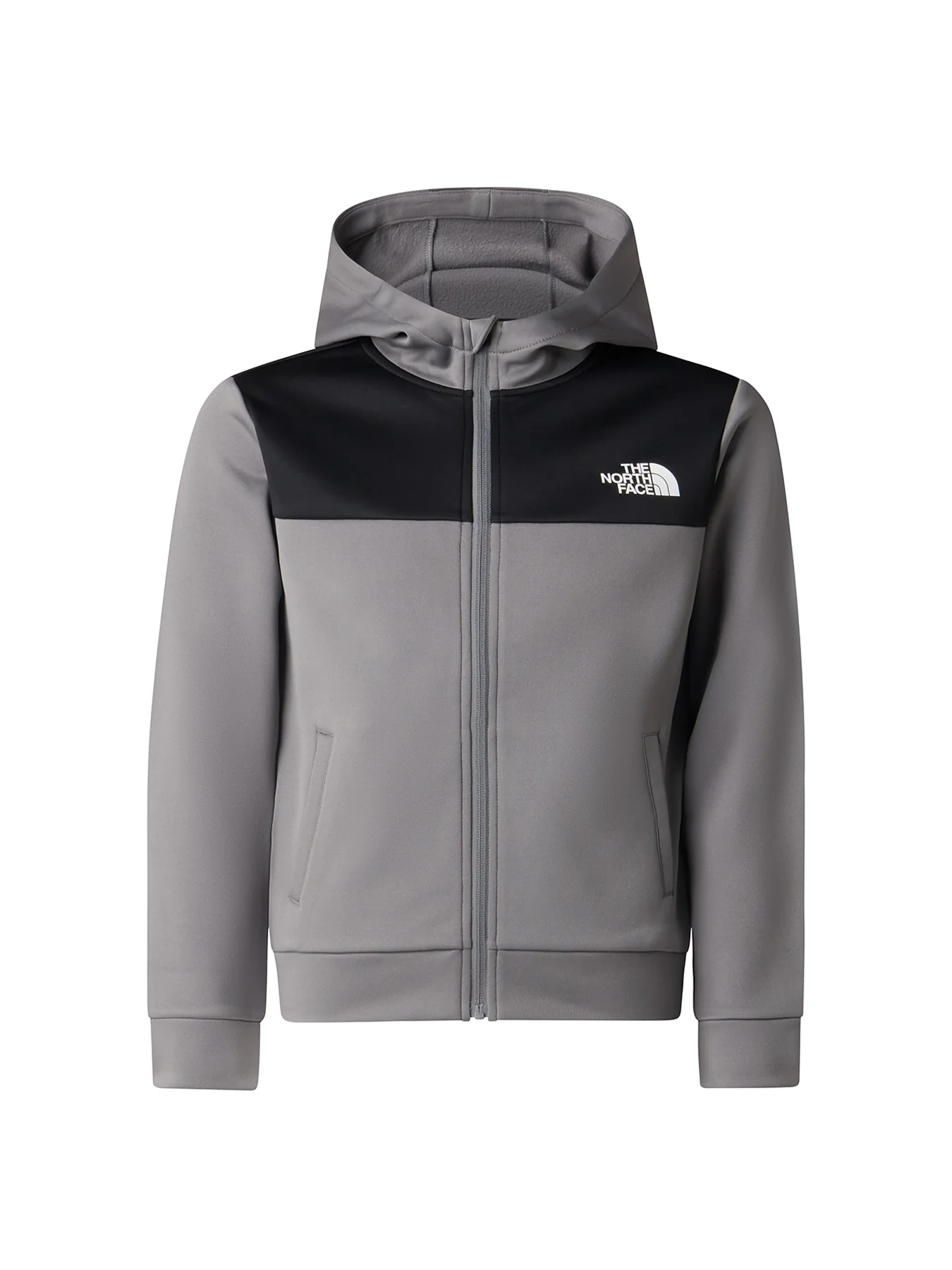 Kids' Reaxion Zip Hoodie Grey - Image 4