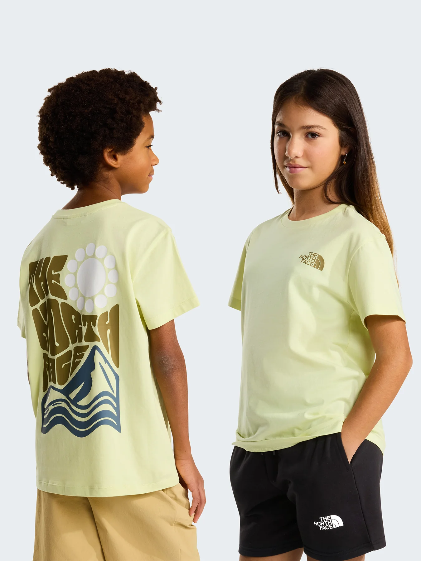 Kids' Voyage Relaxed T-Shirt Lemon Mist - Image 3