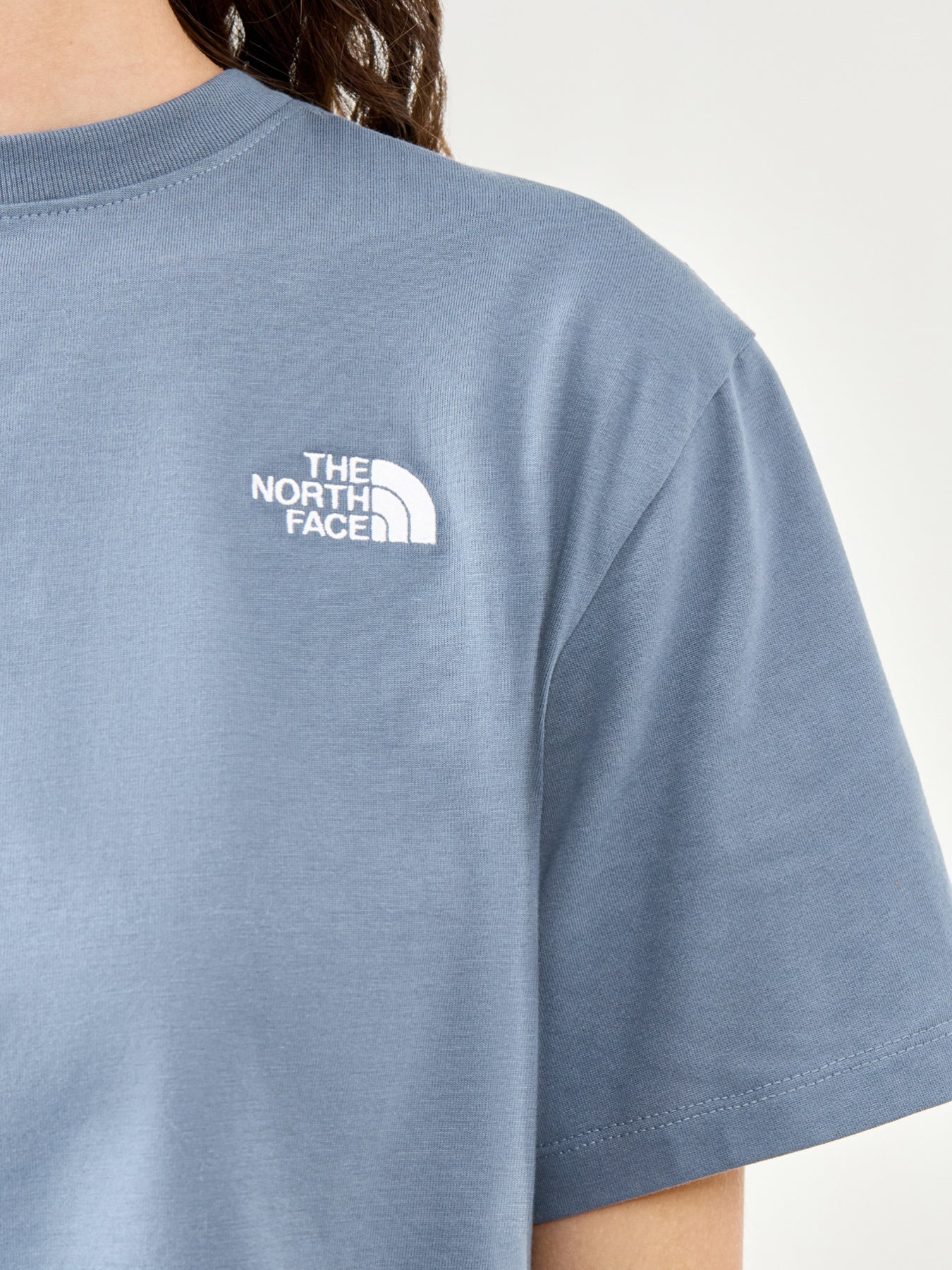 Evolution Simple Dome Crop T Shirt Grey - Image 3