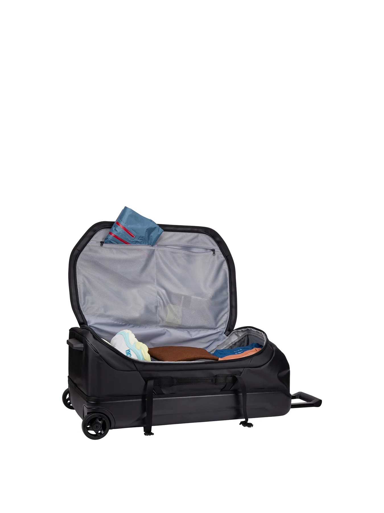 Chasm Recycled Rolling Duffel Black - Image 3