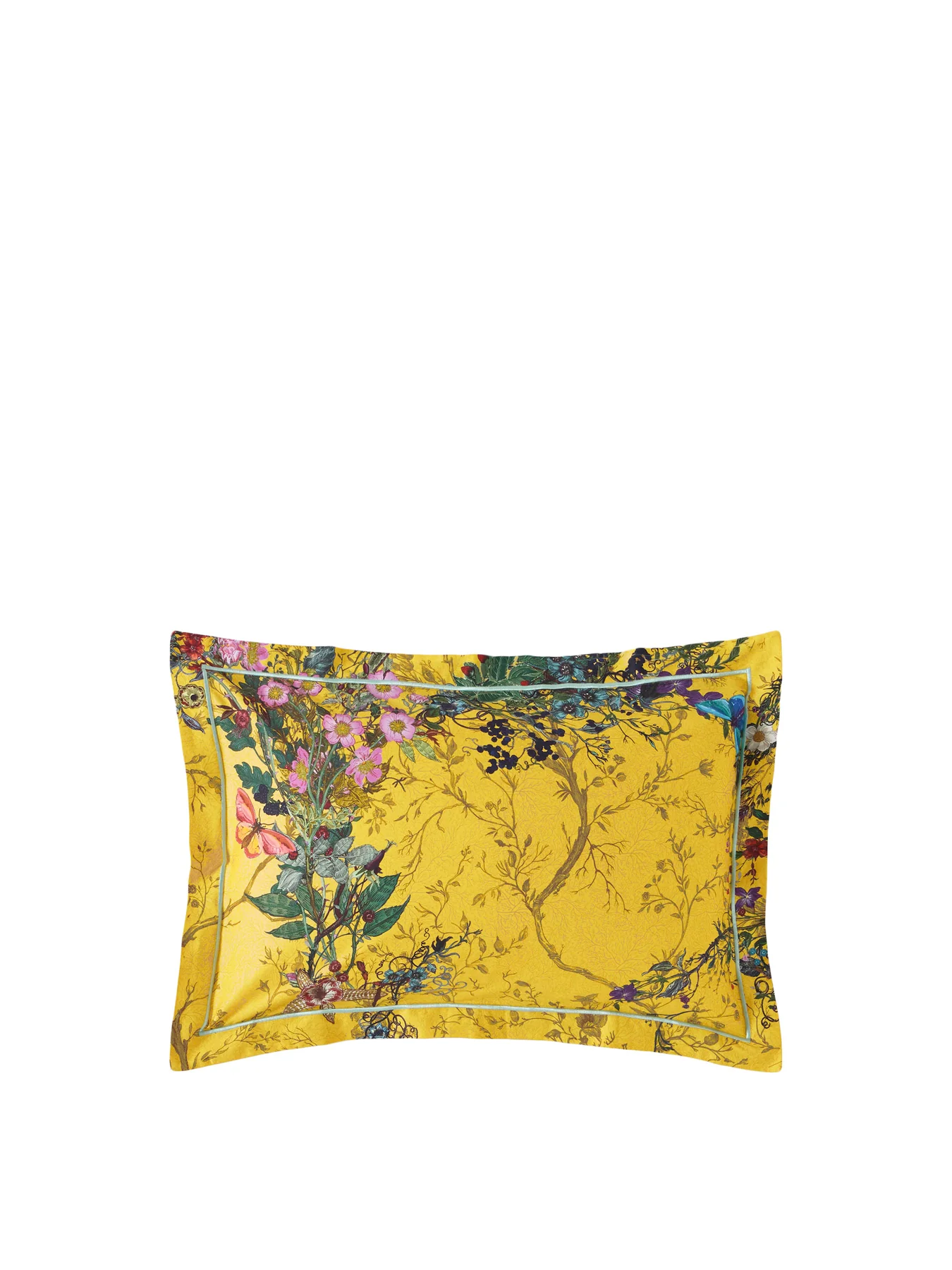 Bloomsbury Garden Duvet Cover Set Yellow - Image 4