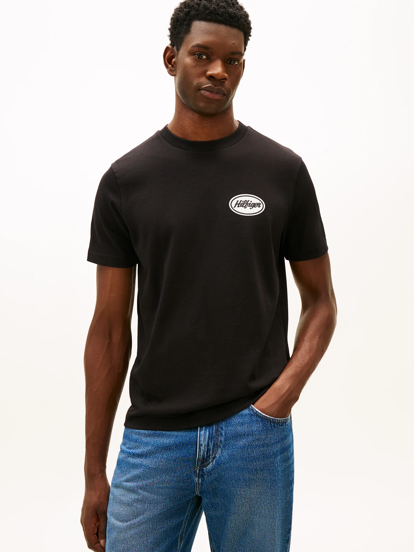 Back Graphic T-Shirt Black - Image 4
