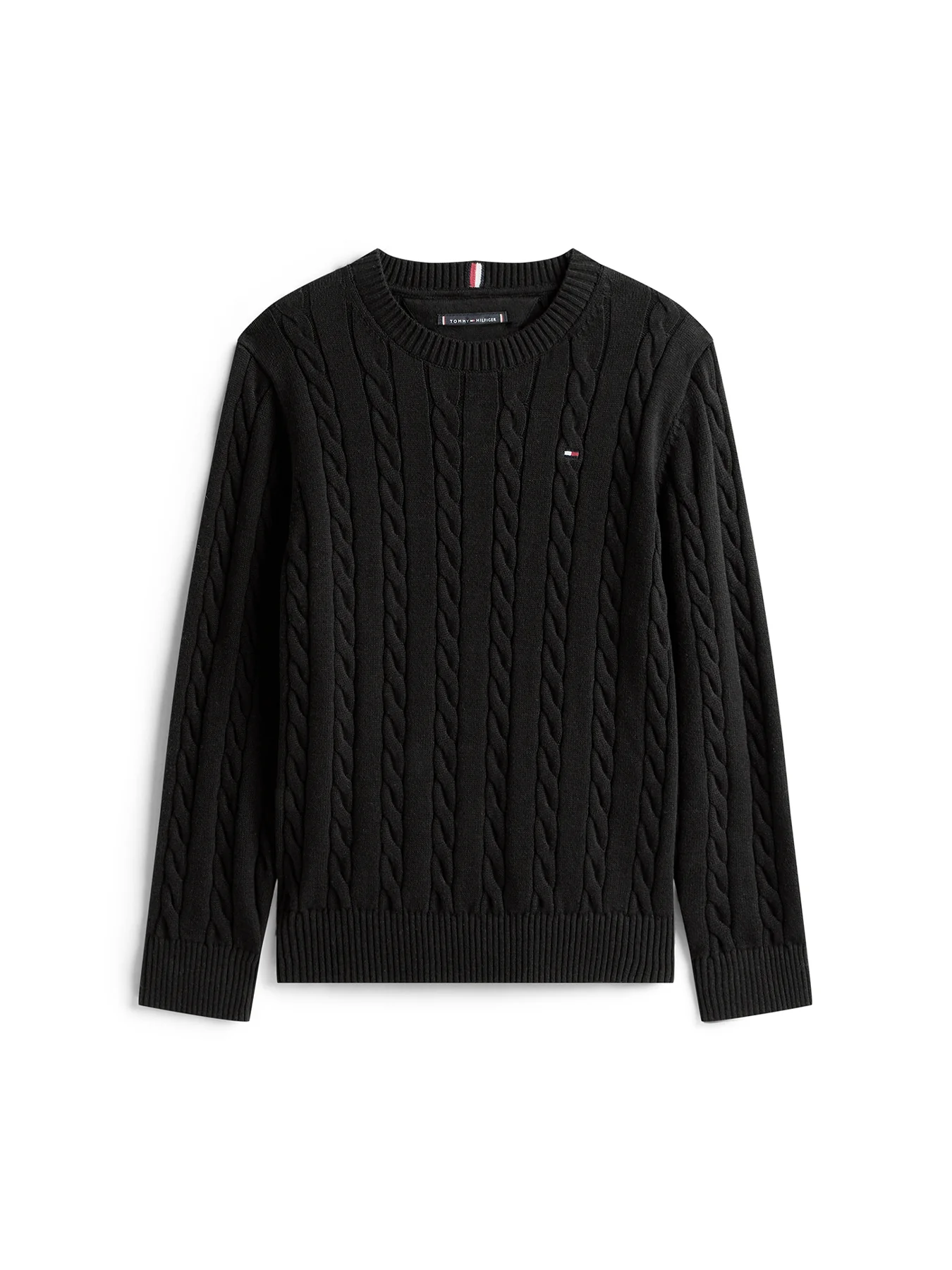 Cable Knit Crew Neck Jumper