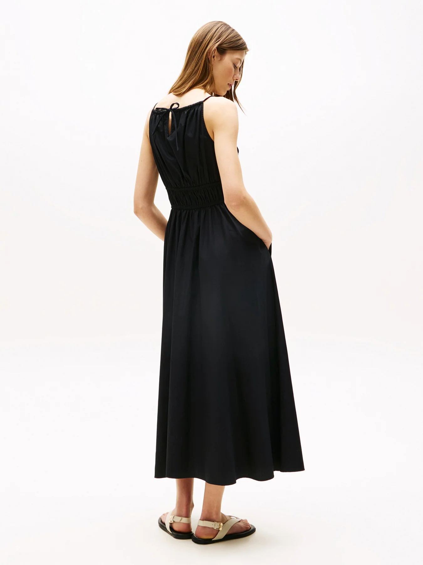 Smock Scoop Neck Maxi Dress - Image 3
