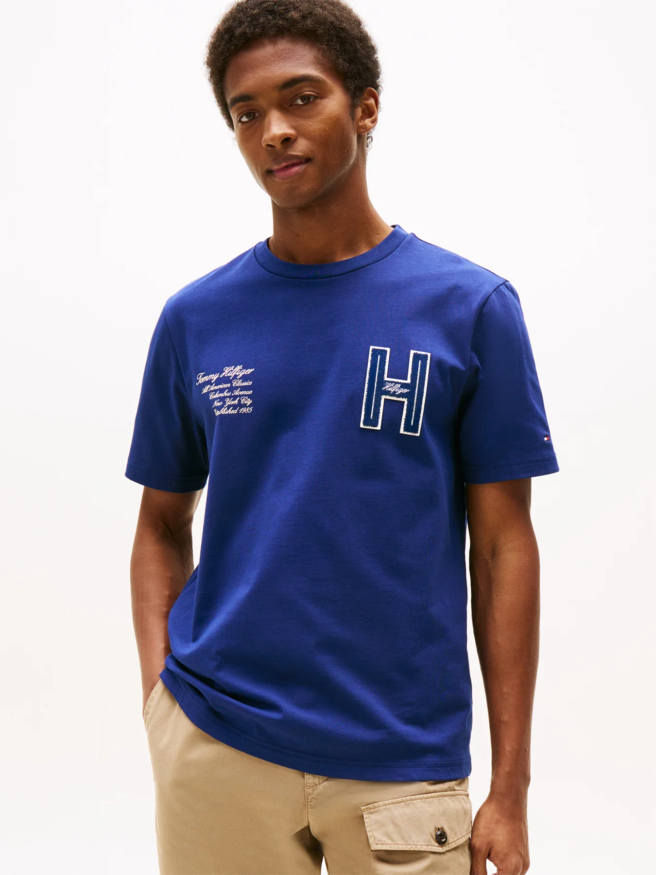 Athleisure Letter Appliqu� T-Shirt - Image 2