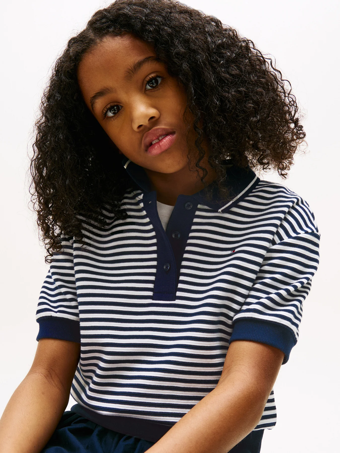 Relaxed Striped Polo Shirt - Image 5