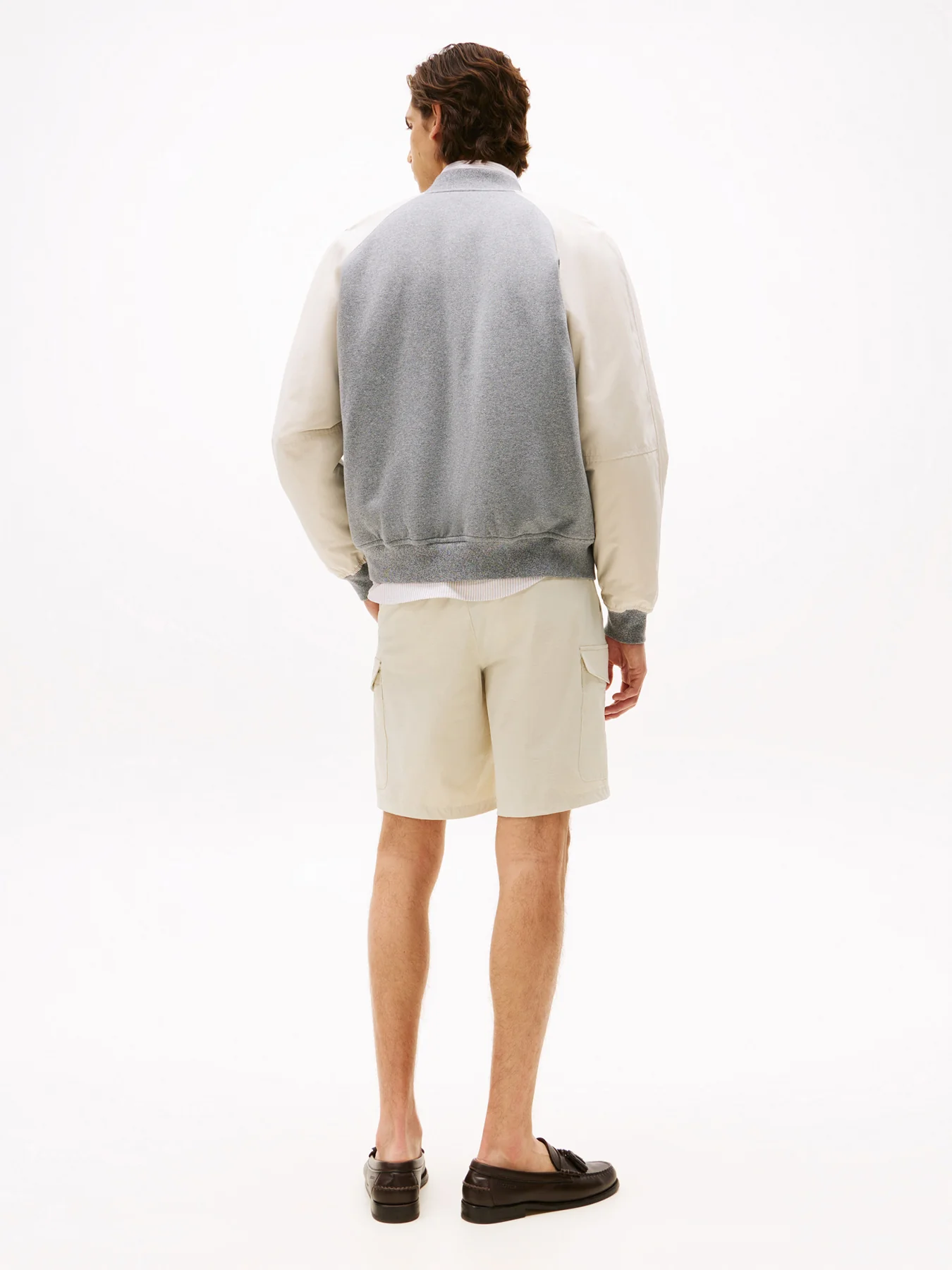 Athleisure Relaxed Bomber Jacket - Image 3