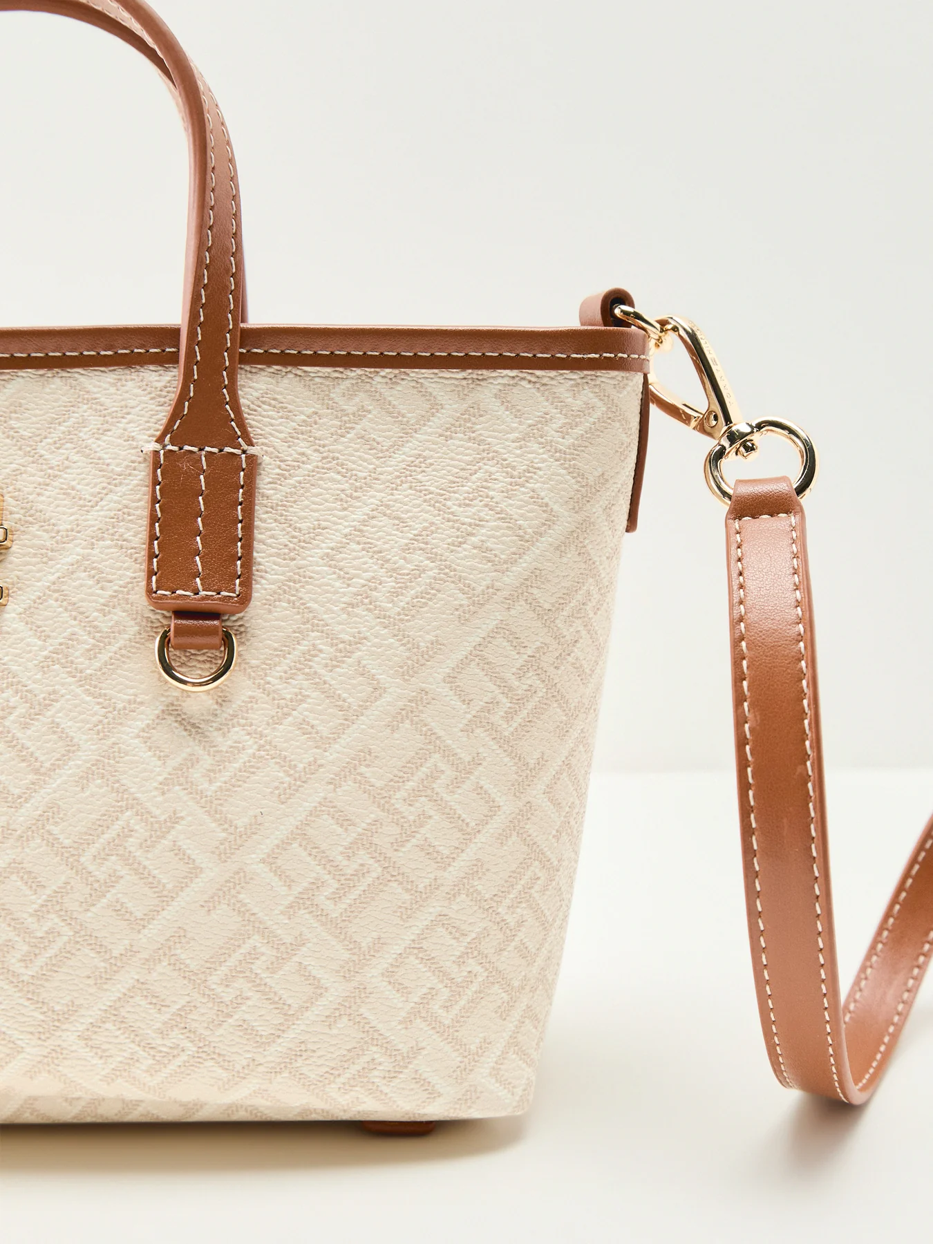 Monoplay Mini Tote Bag Cream - Image 5
