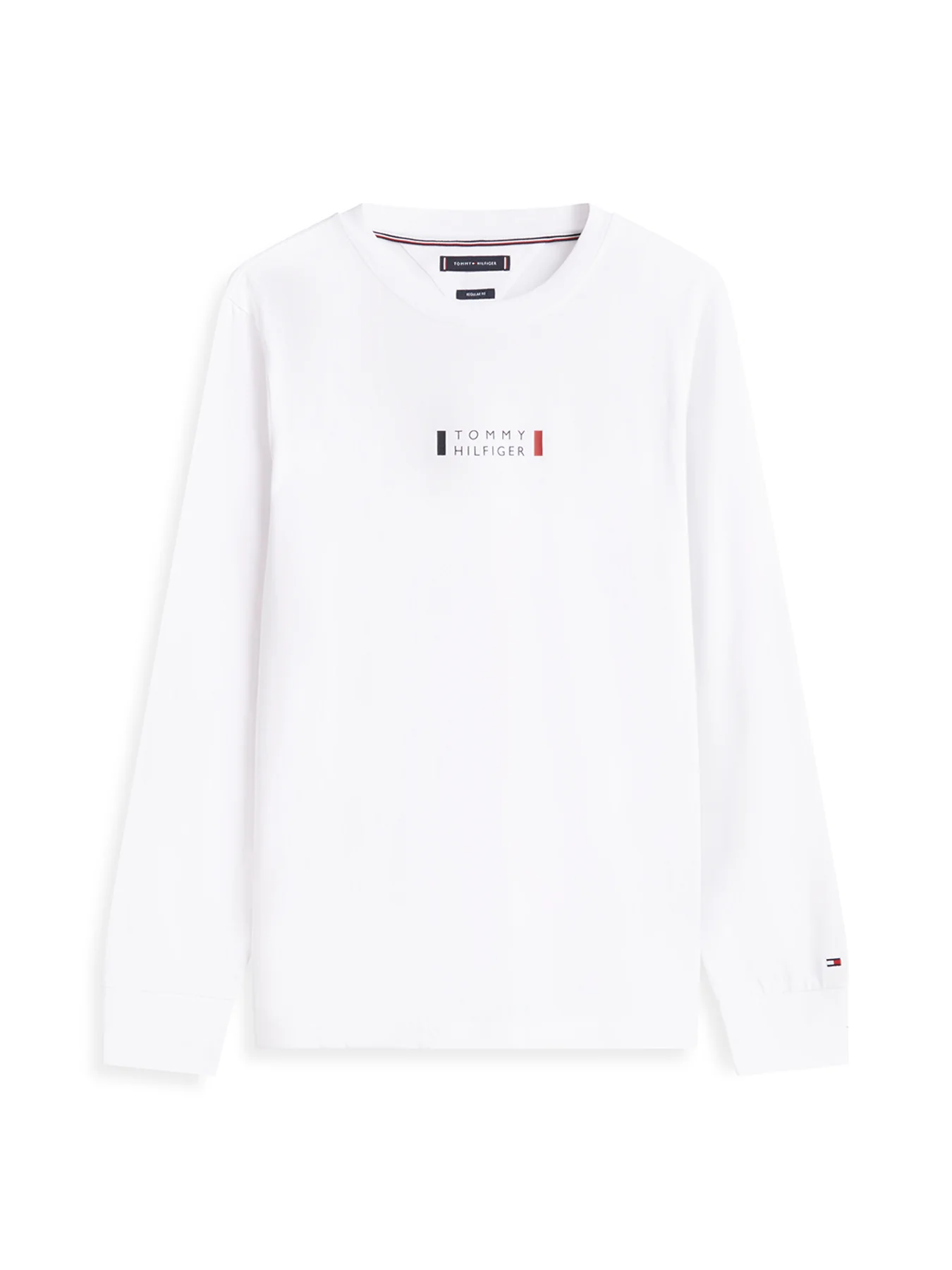 Long Sleeve Logo T-Shirt White