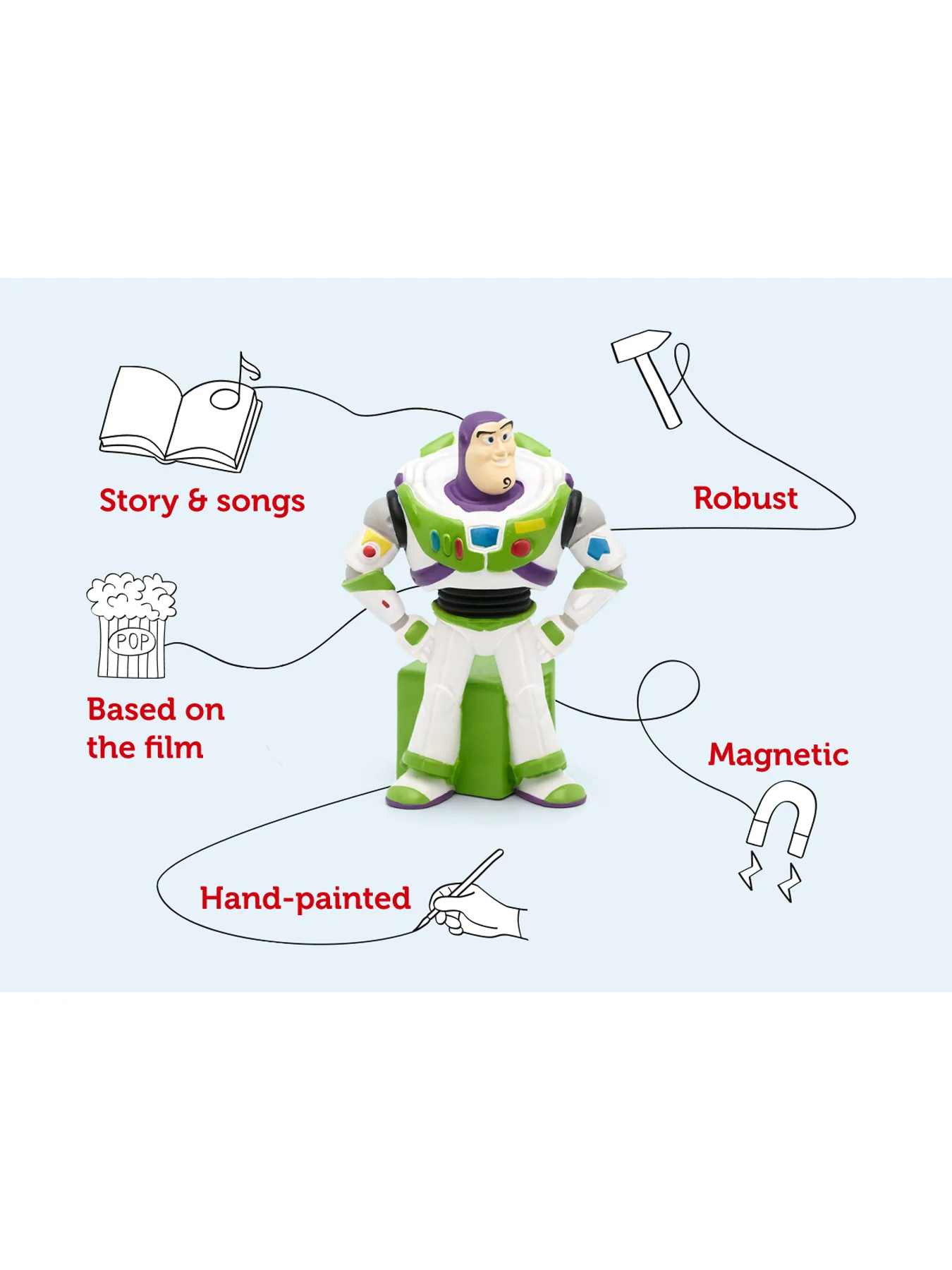 Disney Toy Story 2 Tonie Audio Character Green - Image 3