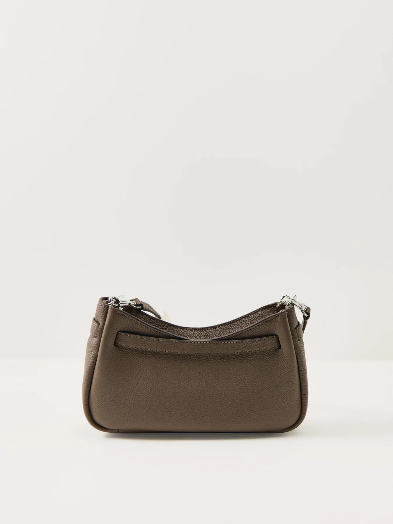 Romy Zip Top Crossbody Beige - Image 3
