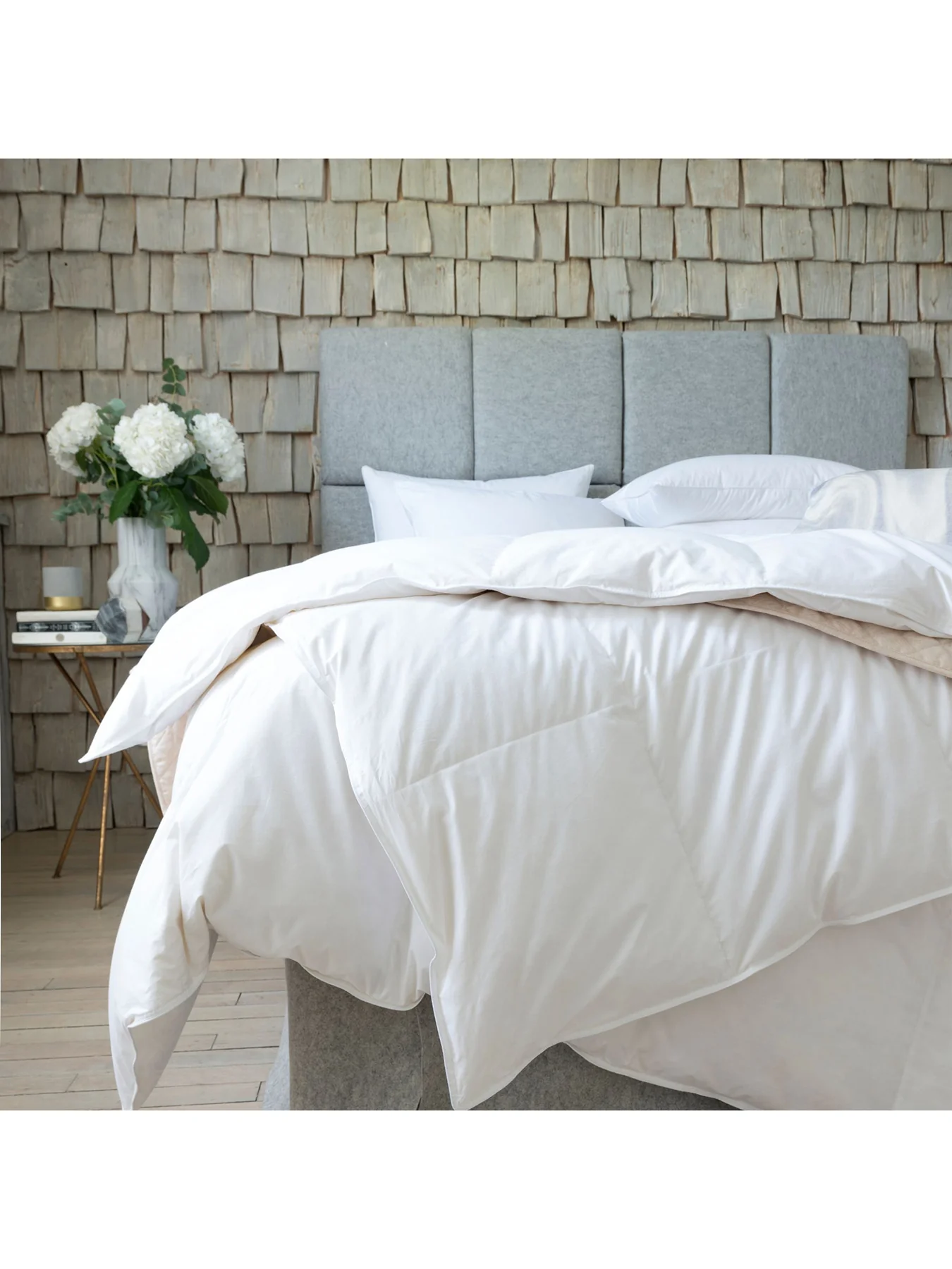 Goose Feather and Down Duvet 13.5 Tog White Superking - Image 3