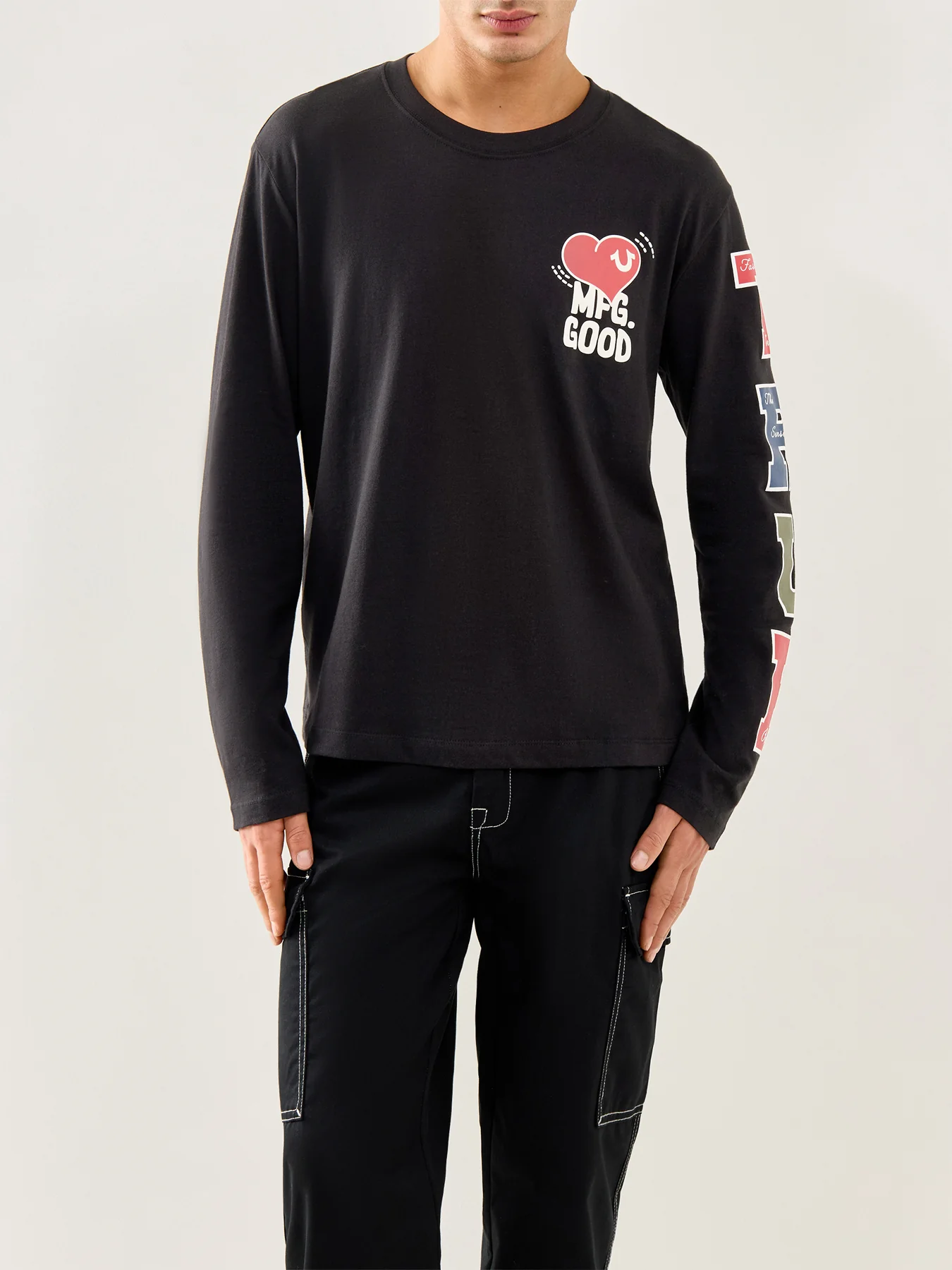 Love Mfg Good Long Sleeve Tee - Image 4