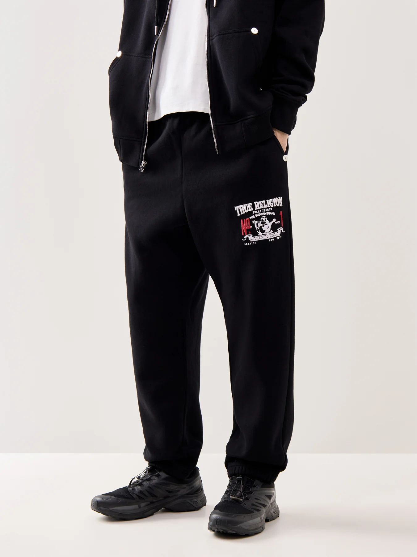 Number One Joggers Black - Image 4