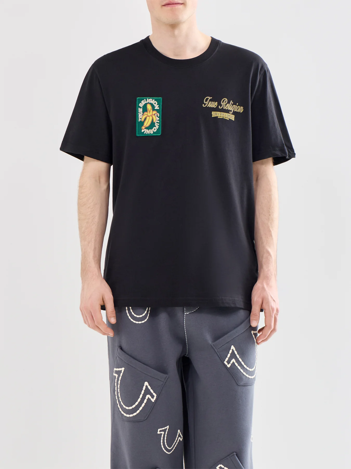 Graphic Cotton T-Shirt Black - Image 4