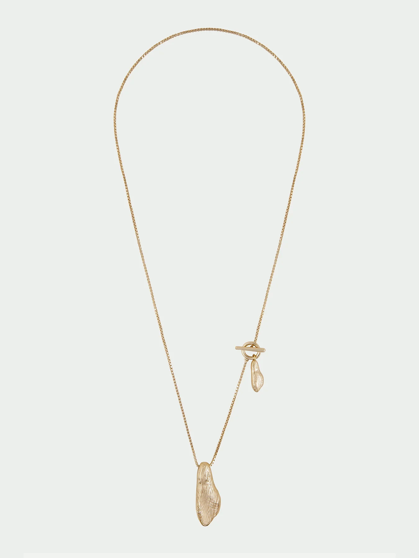 Ashen Gold Plated Pendant Necklace - Image 3