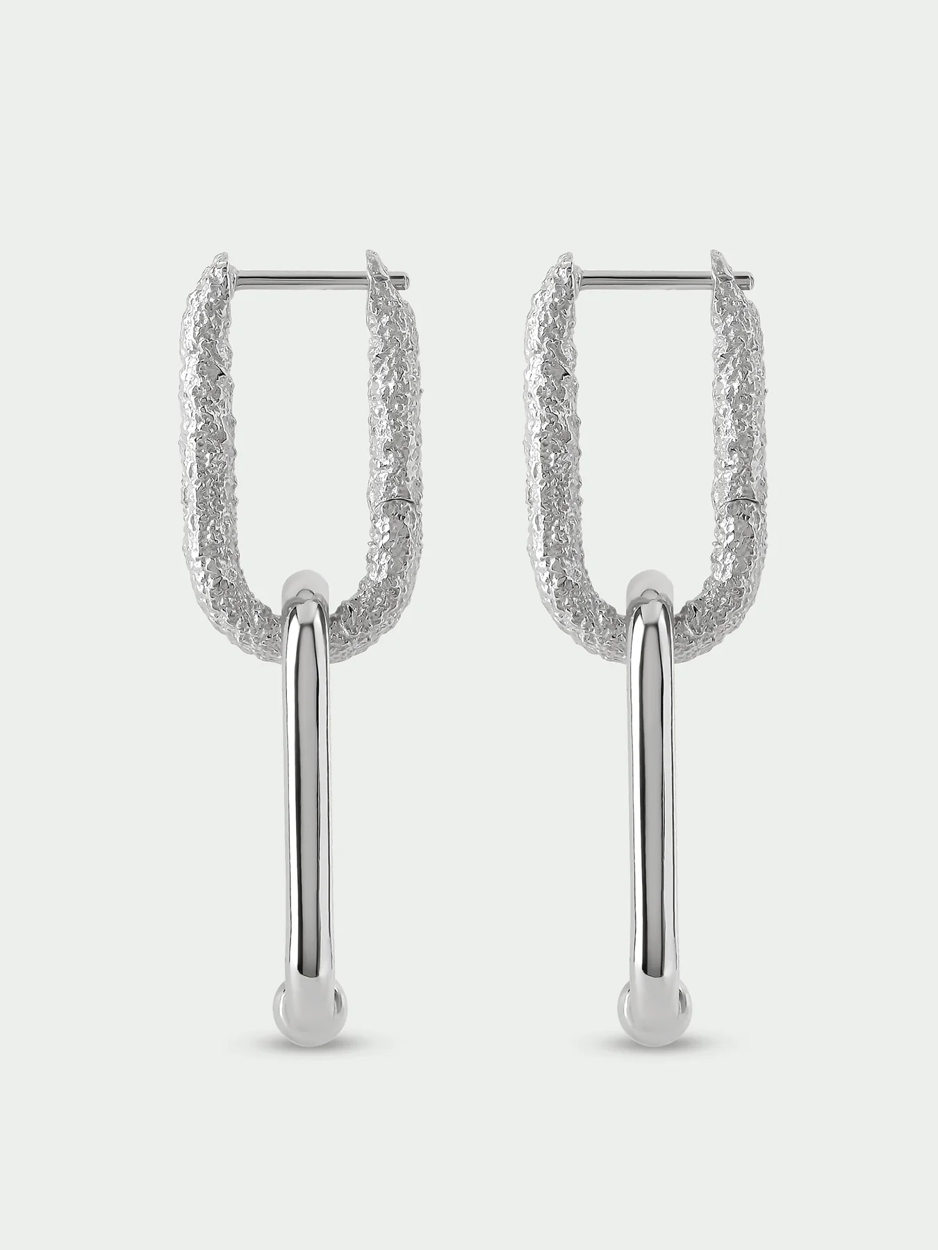Belong Sterling Silver Plated Drop Earrings - Image 3