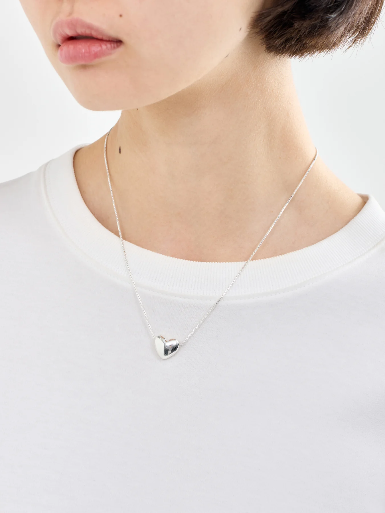 Promise Sterling Silver Plated Necklace - Image 2