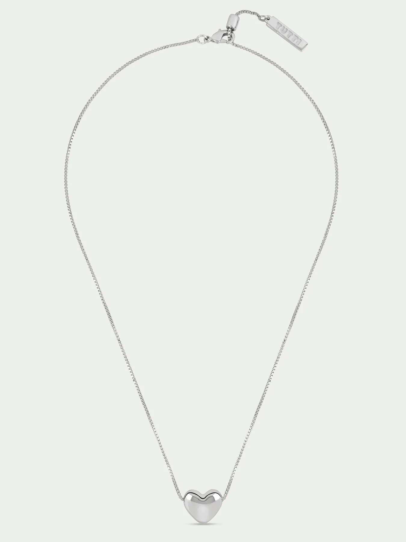 Promise Sterling Silver Plated Necklace - Image 3