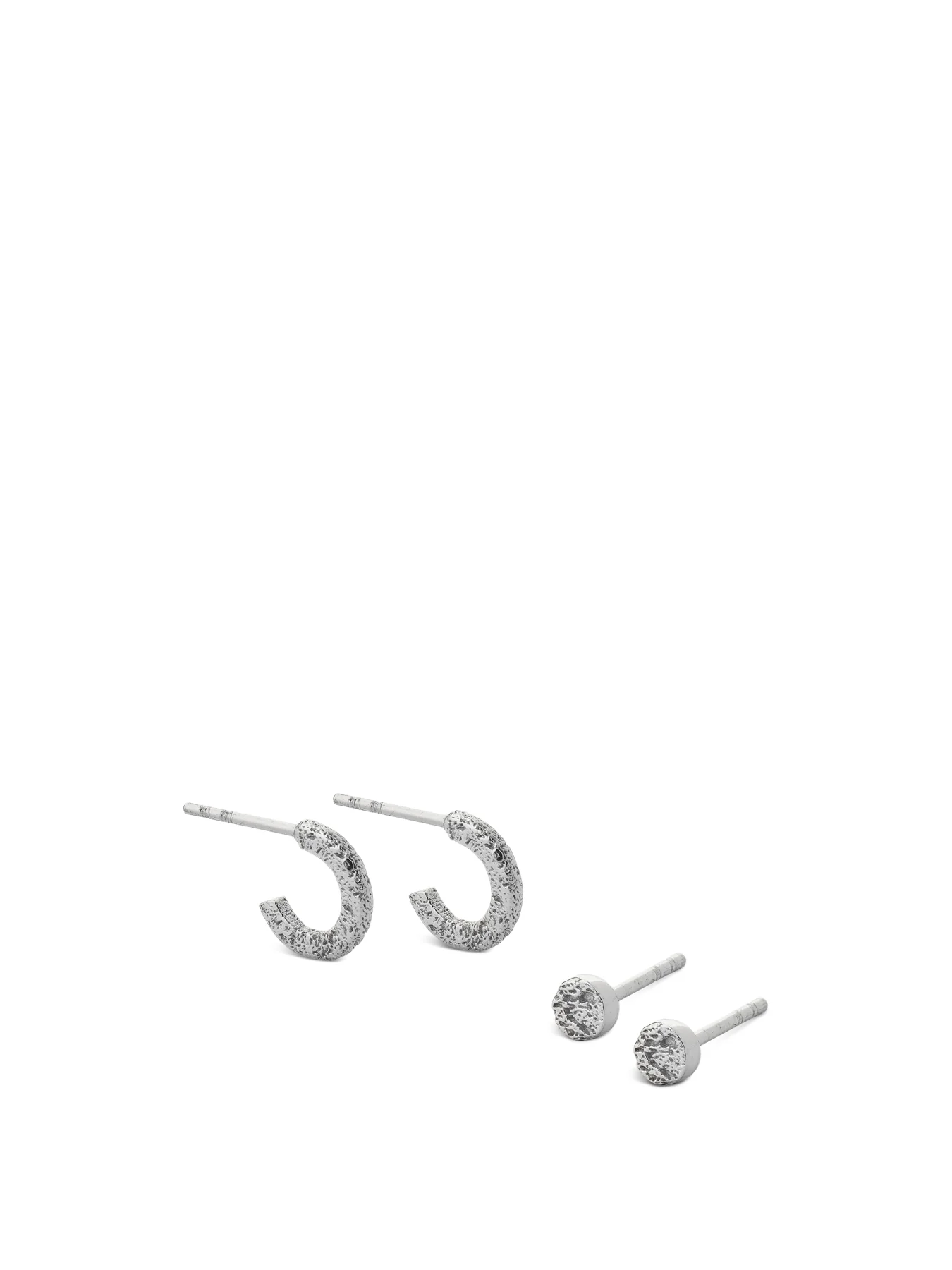 Quest Earring Set Silver - Image 3