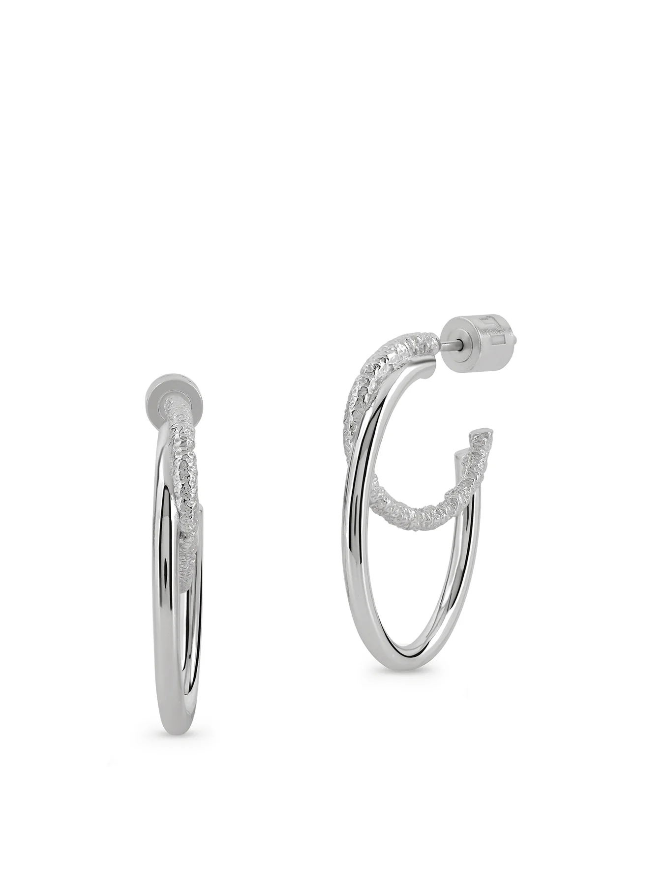 Rhythm Earrings Silver