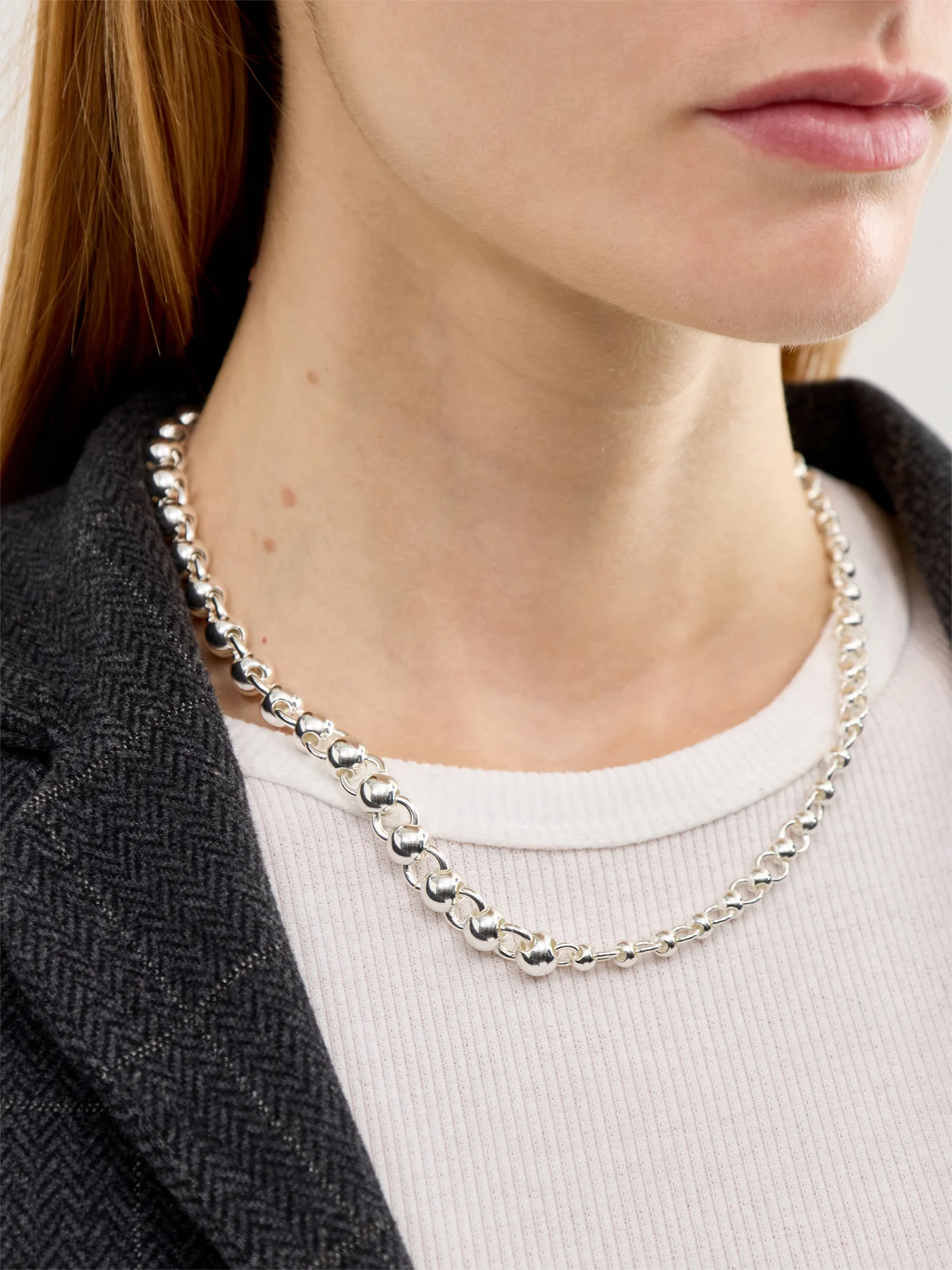 Tideform Necklace Silver - Image 2