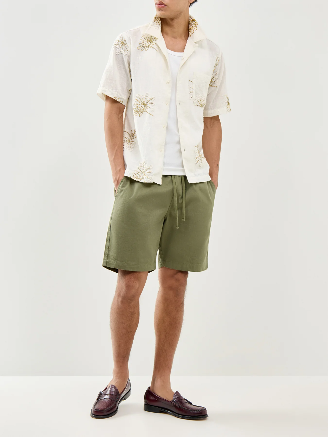 Beach Shorts Olive - Image 2