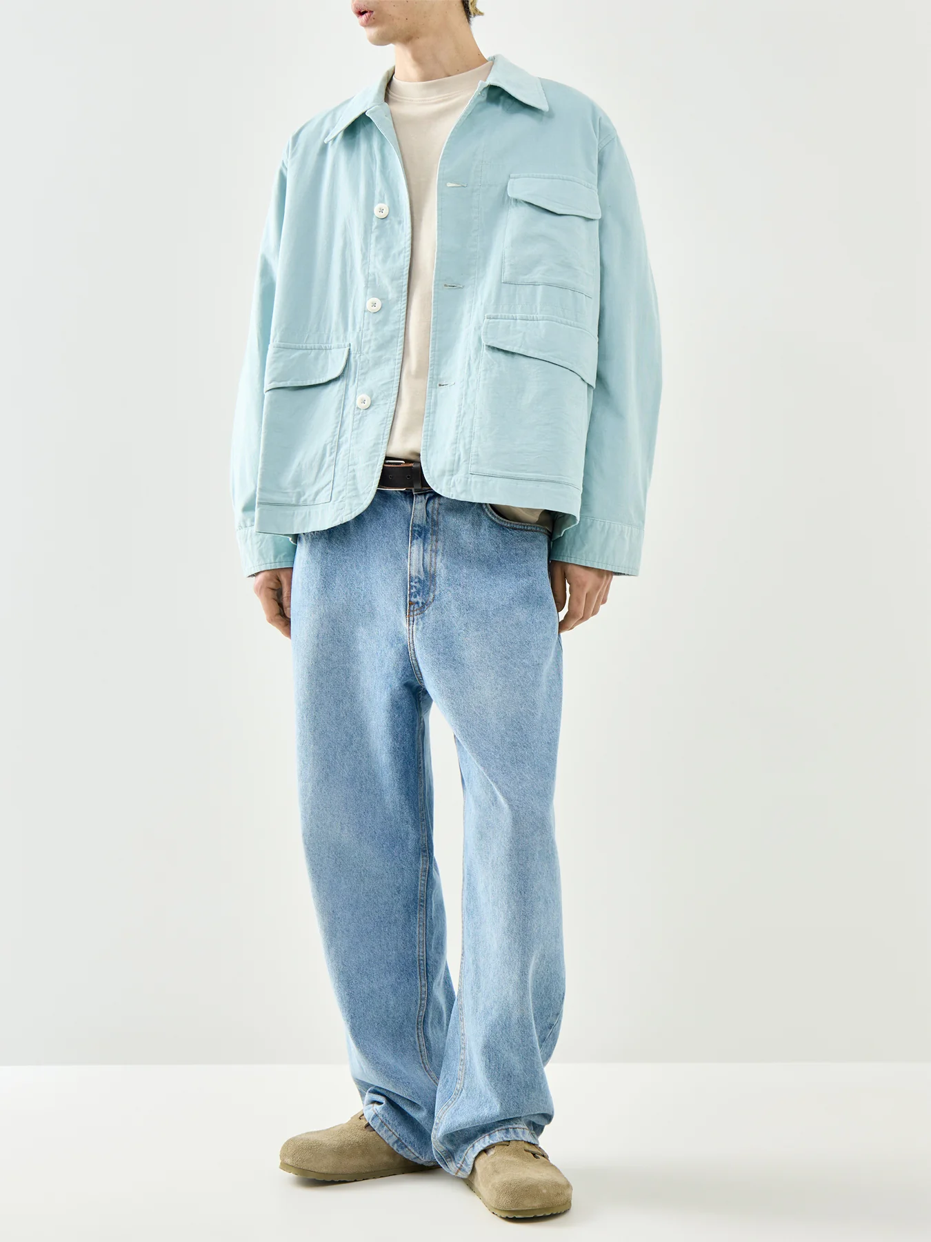 Duty Organic Cord Jacket Blue - Image 2