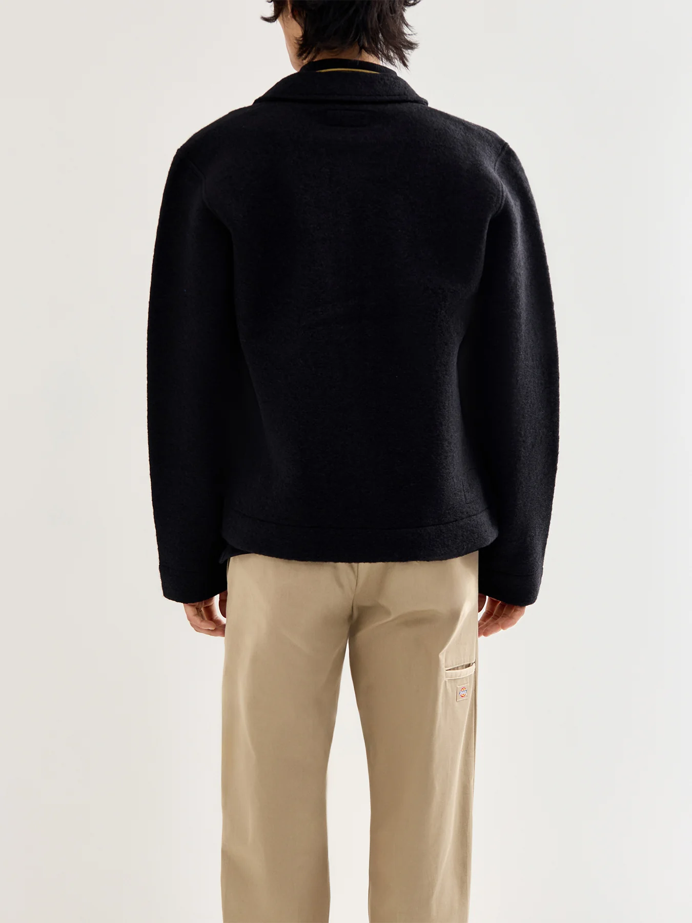 Uniform Wool Jacket Black - Image 5